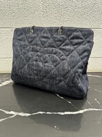 Chanel Borsa Denim Large Shopping Tote