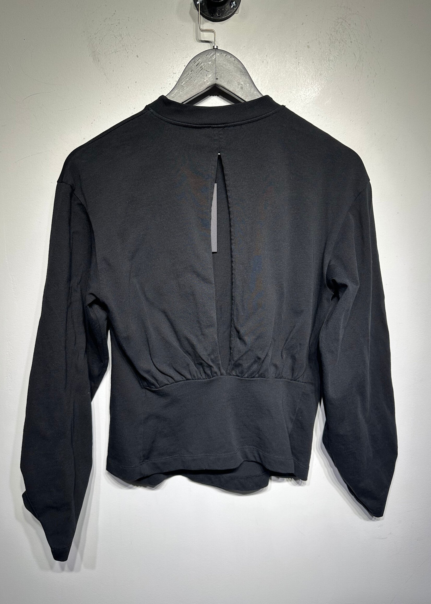 Phillip Lim Pierced Sleeve Black LS XS