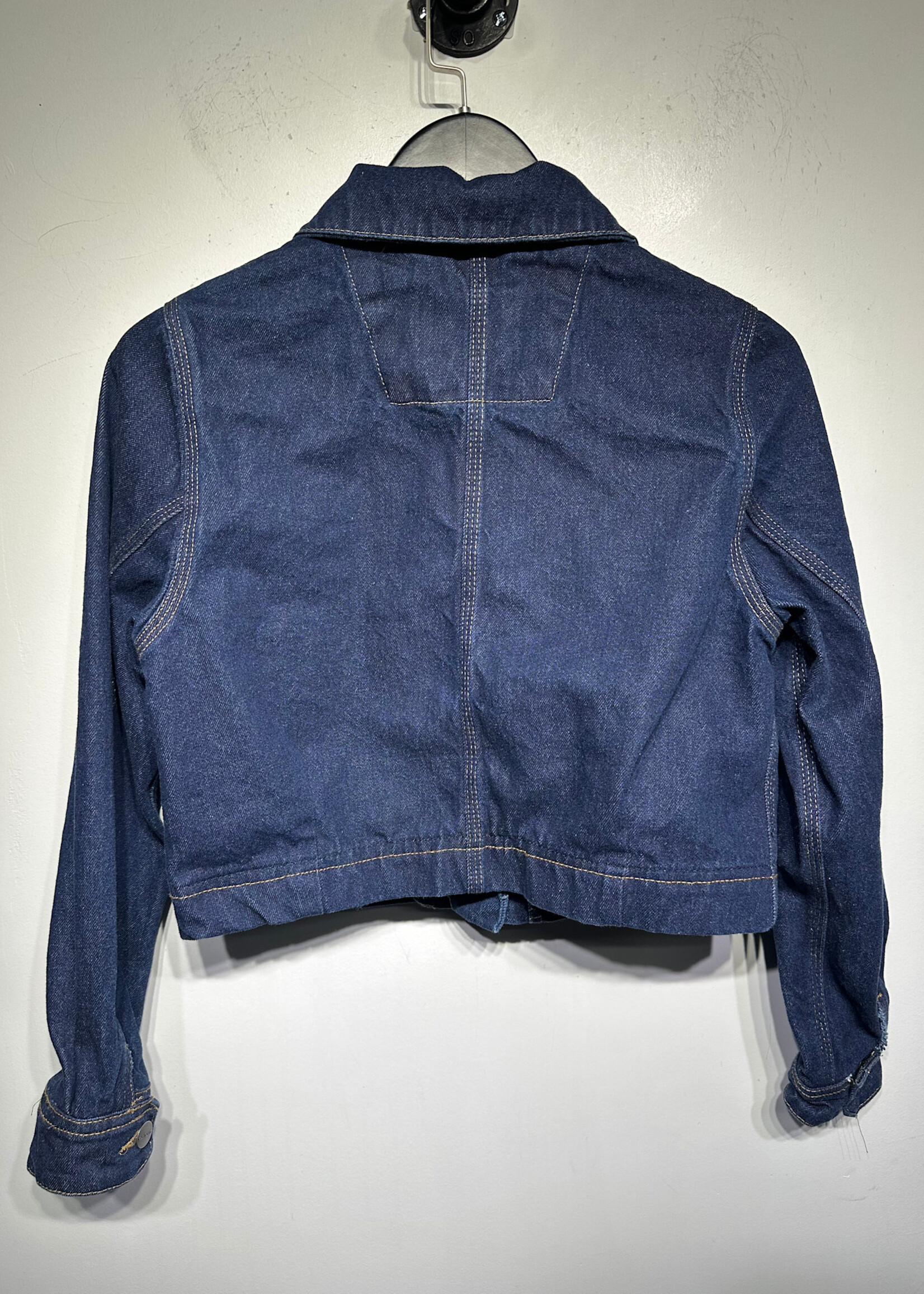 Carhartt Dark Wash Cropped Denim Jacket XS