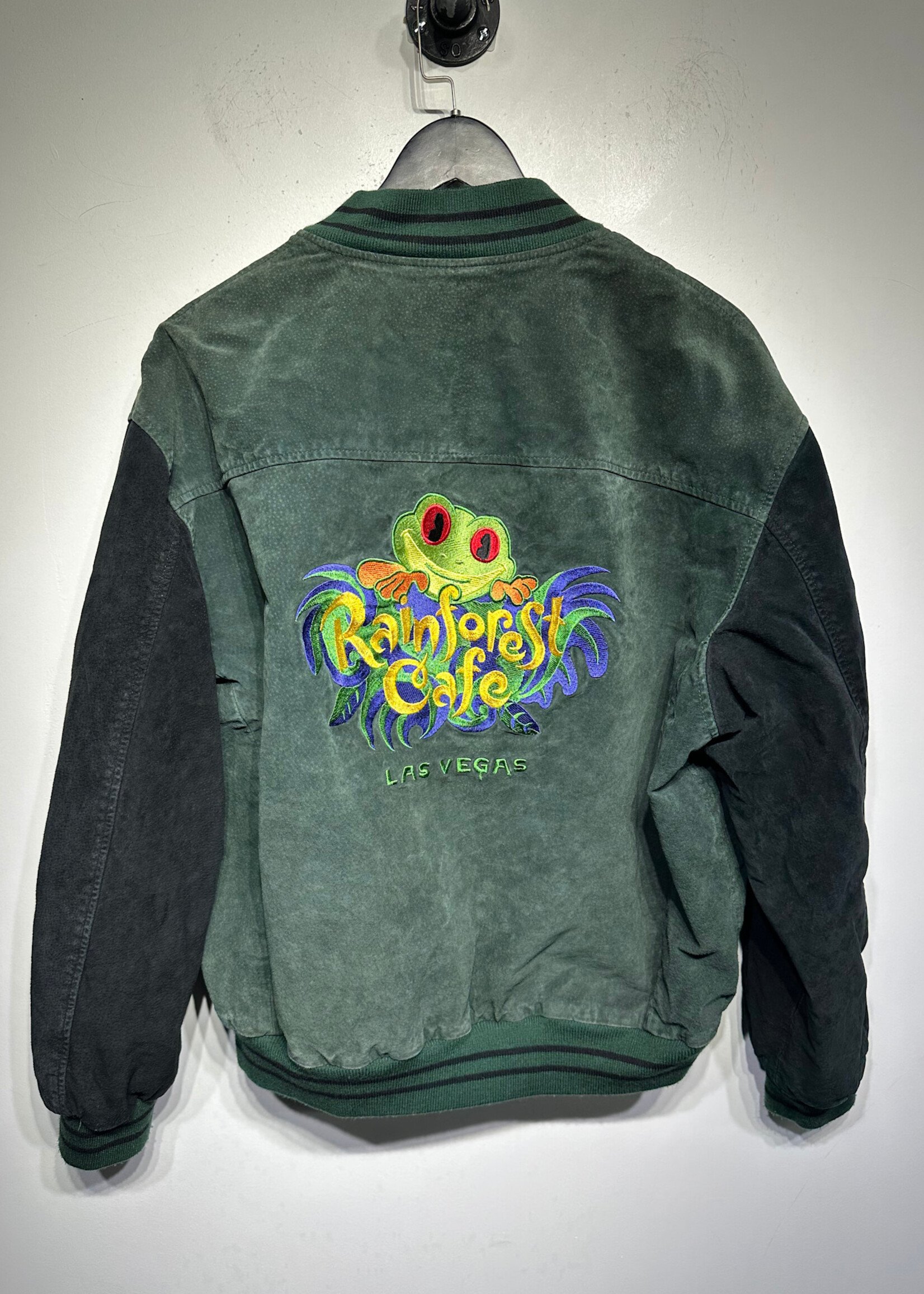 Rainforest Café Vintage Green Jacket L