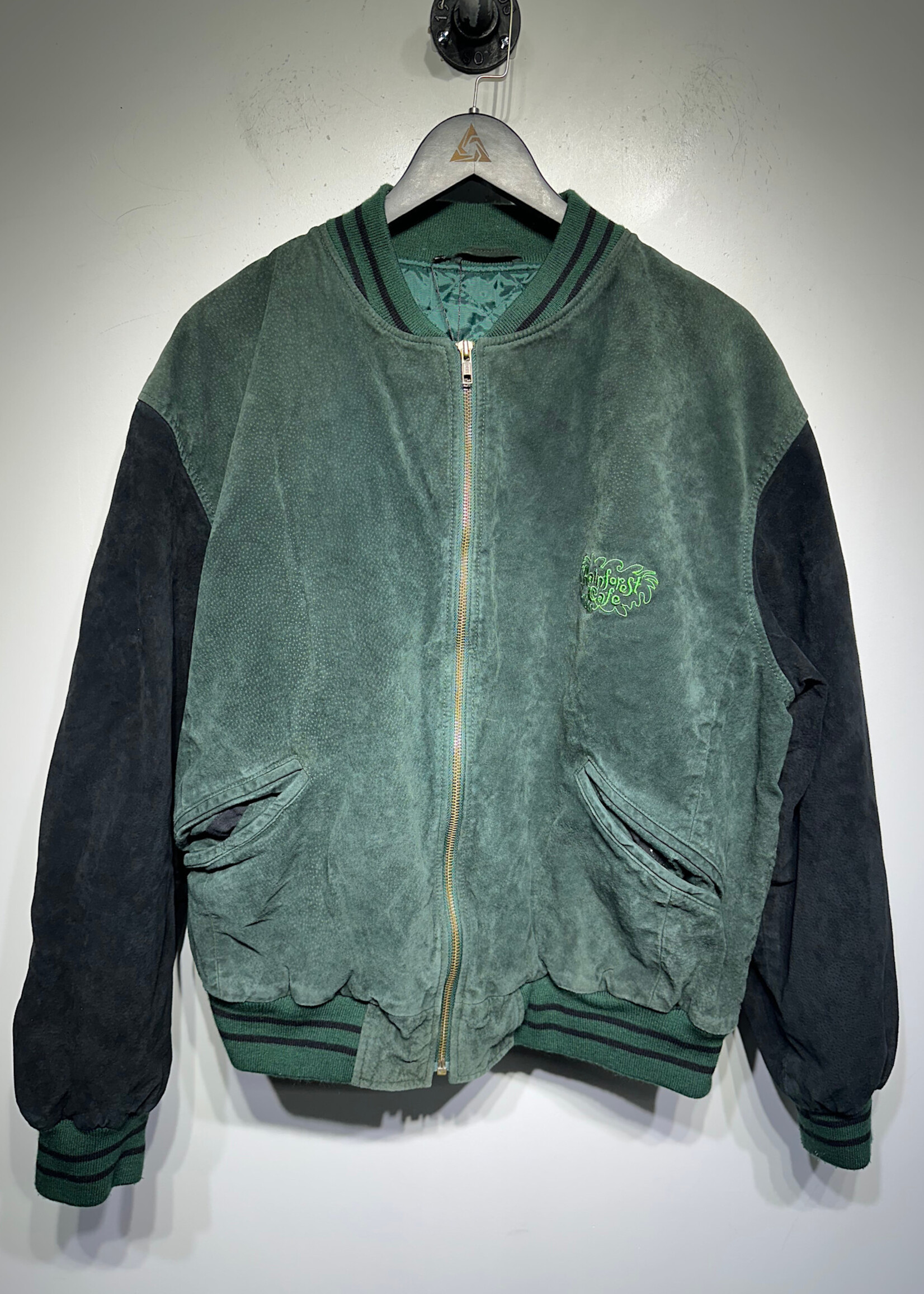 Rainforest Café Vintage Green Jacket L
