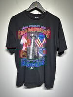 New York Rangers Vintage Stanley Cup Tee L