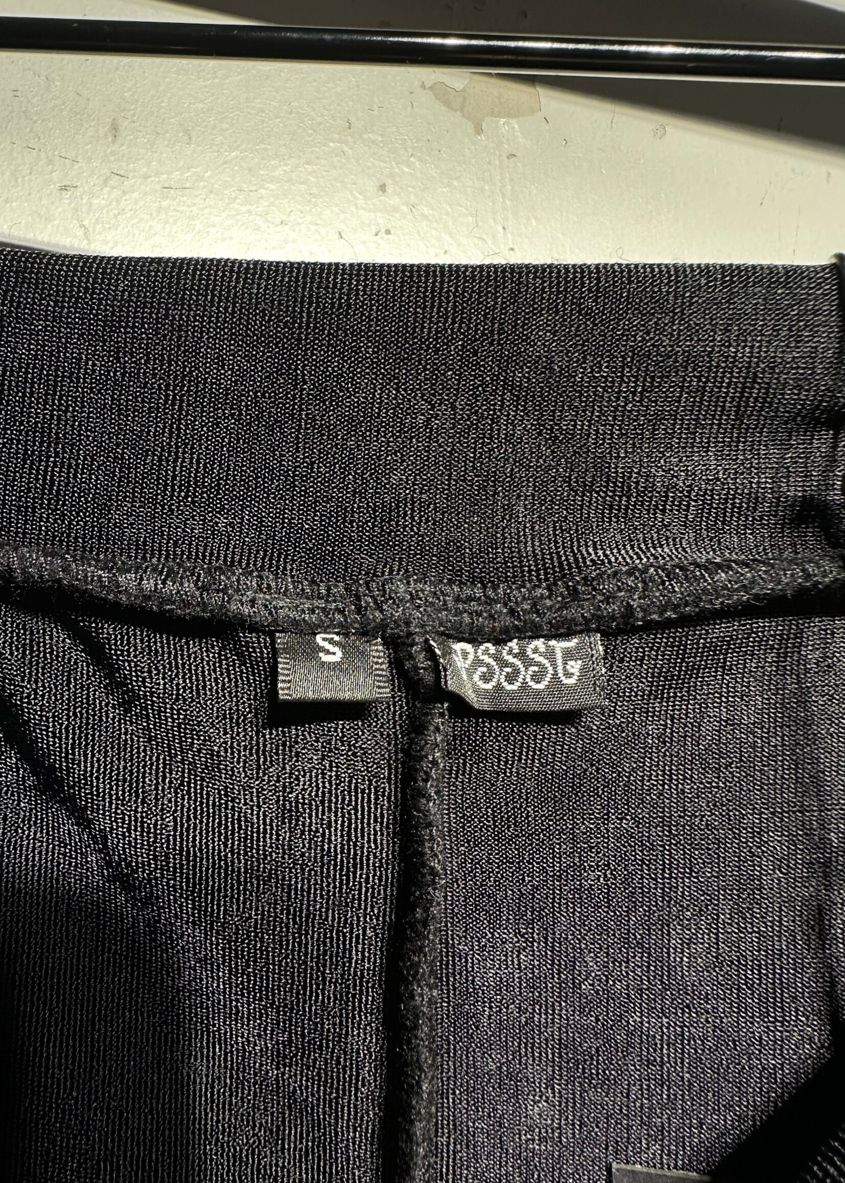 Psst Black Flared Pants S/Fem 28