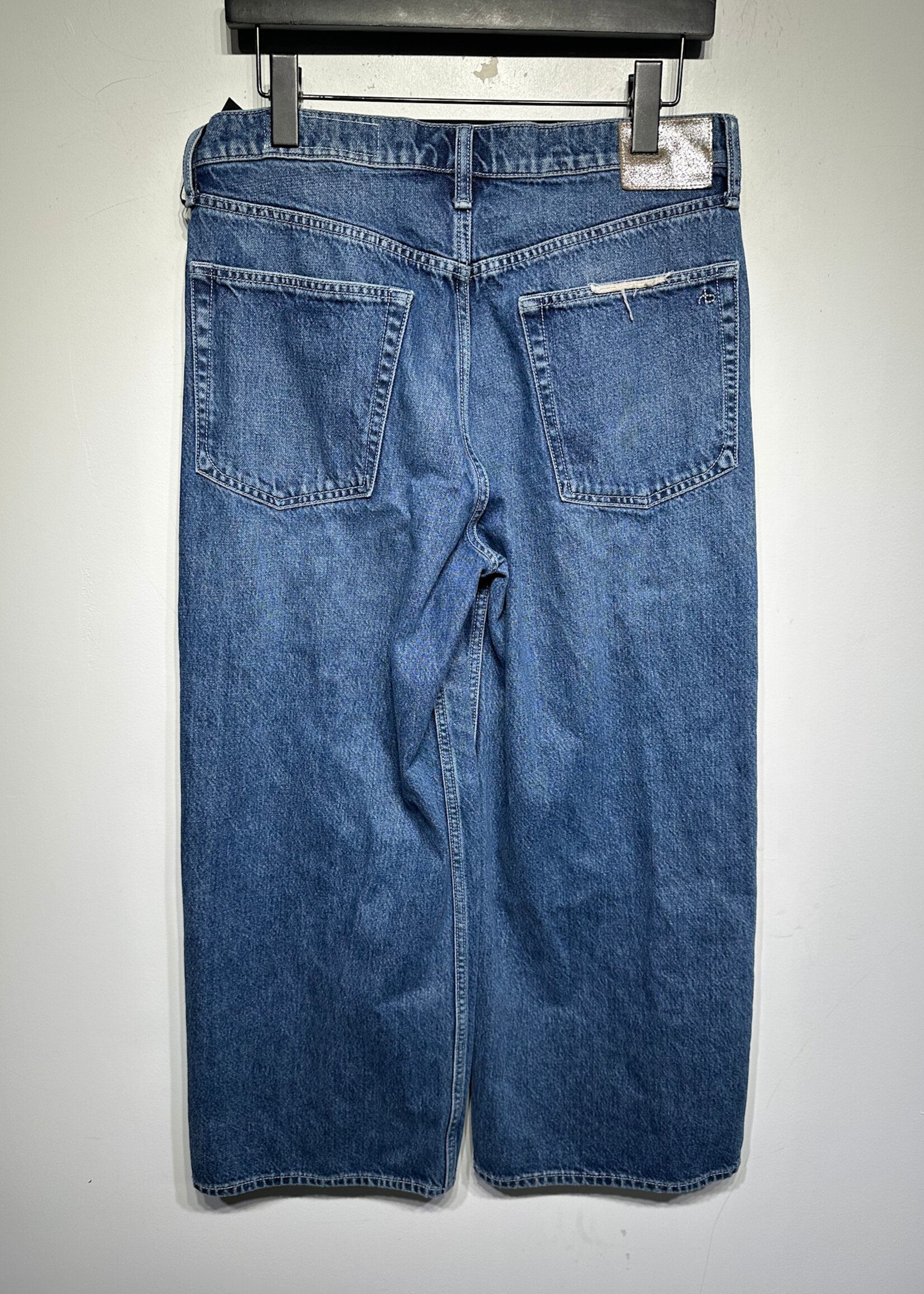 Rag & Bone "Andi Hi-Rise" Wide Leg Jeans Fem 30