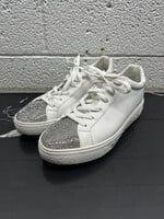 Rene Caovilla White Rhinestone Sneakers 41/Fem 10