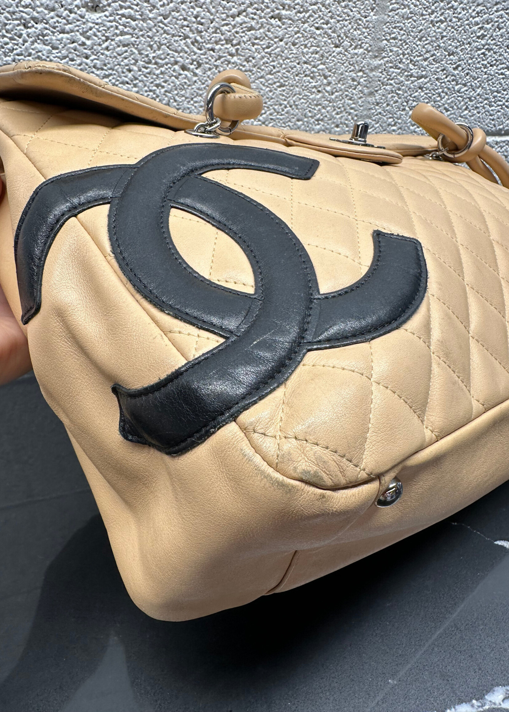 Chanel Ligne Cambo Large Flap Bag As Is
