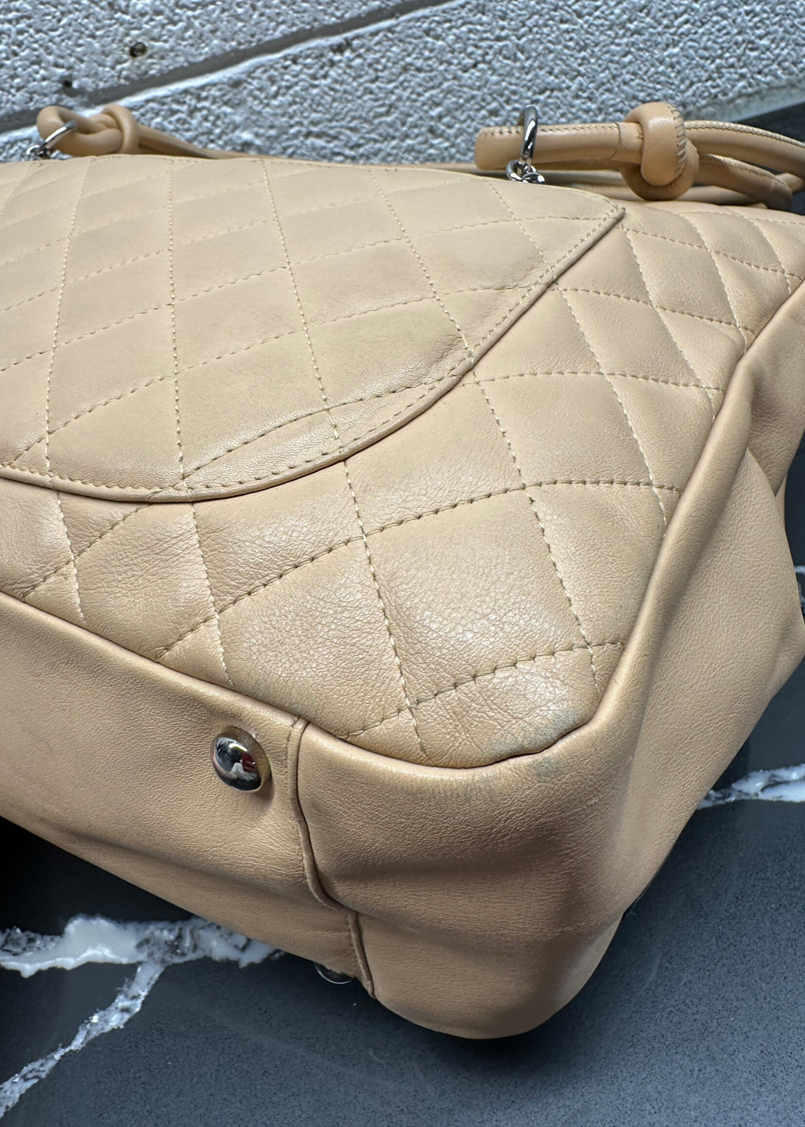 Chanel Ligne Cambo Large Flap Bag As Is