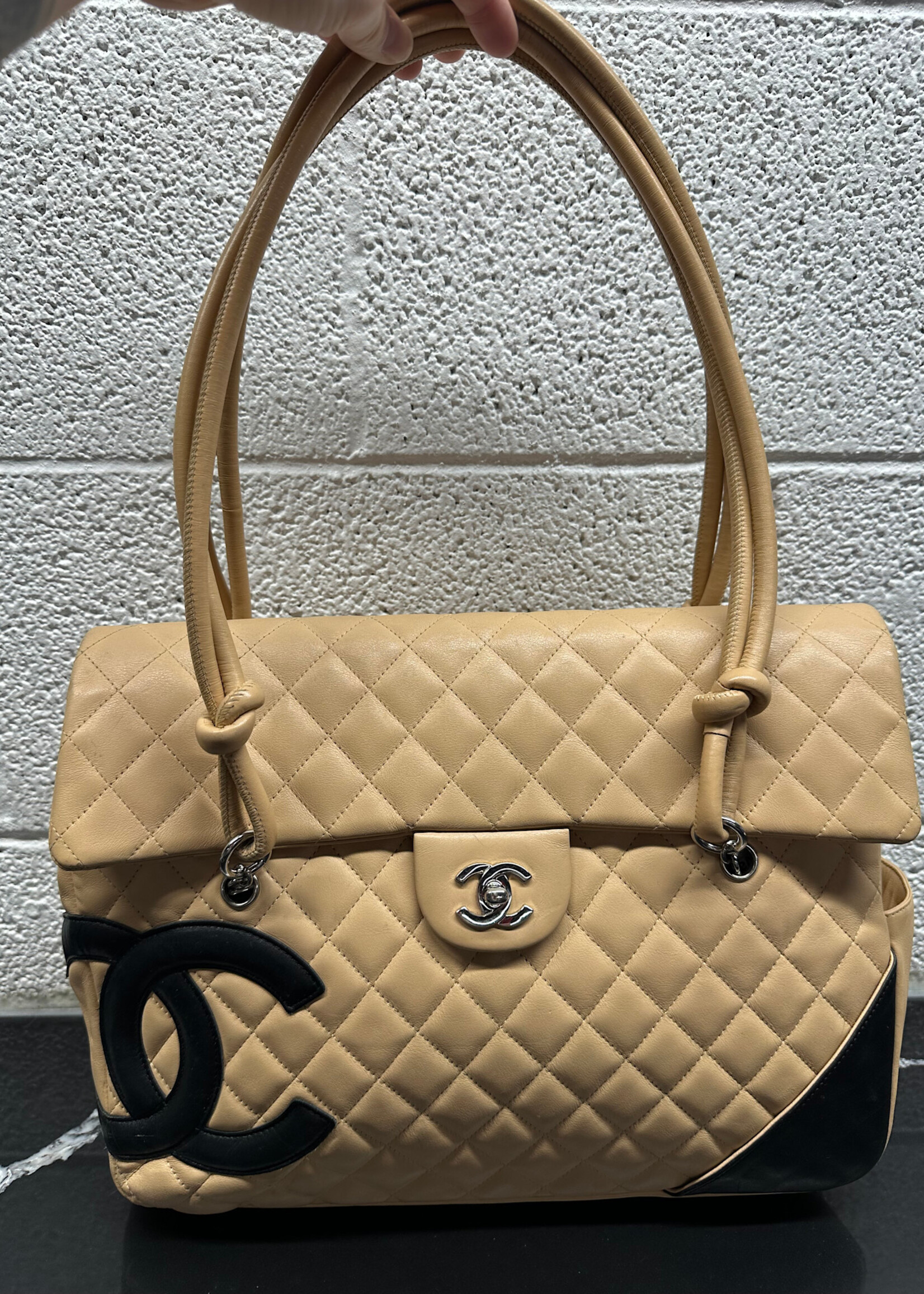 Chanel Ligne Cambo Large Flap Bag As Is
