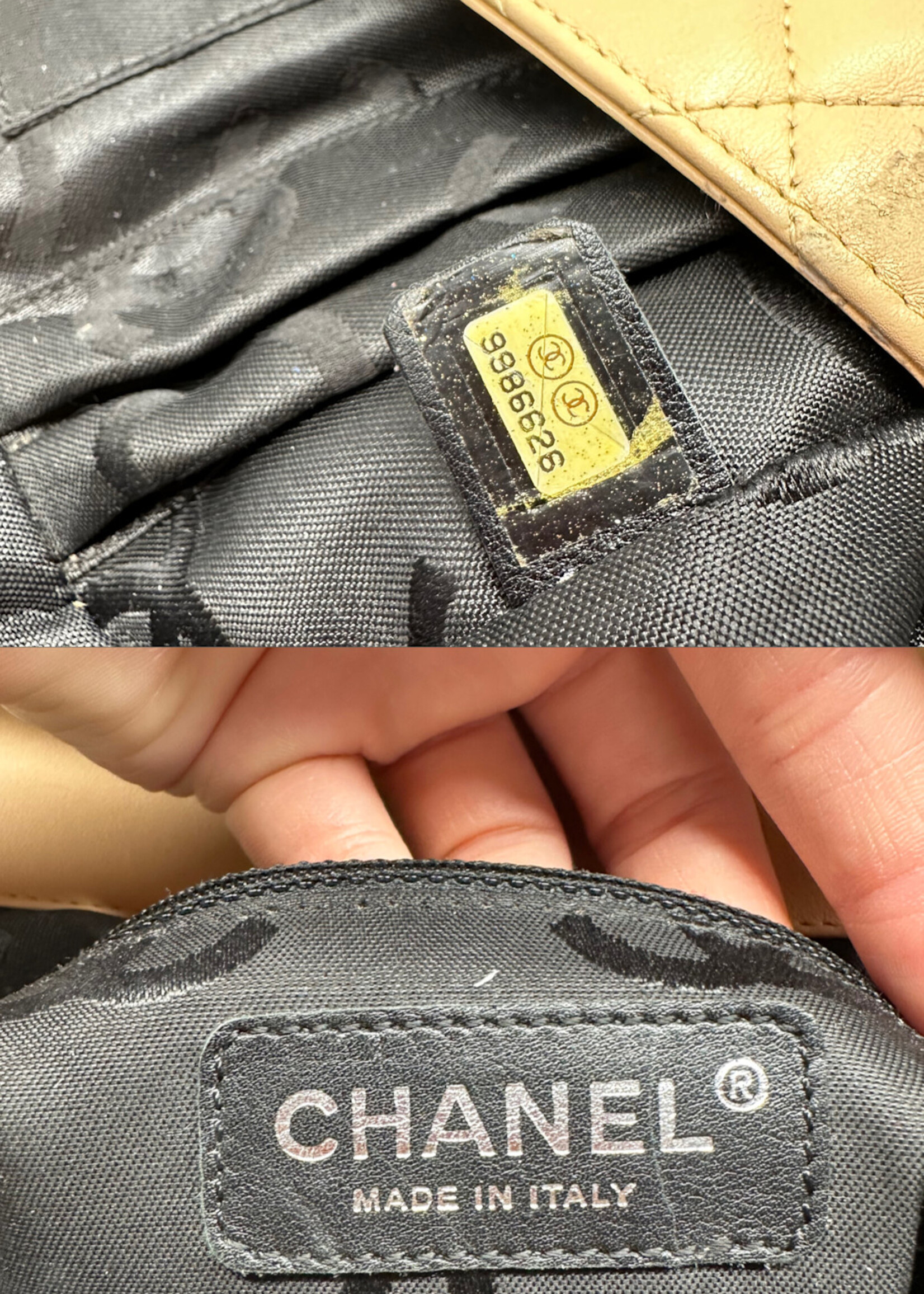 Chanel Ligne Cambo Large Flap Bag As Is