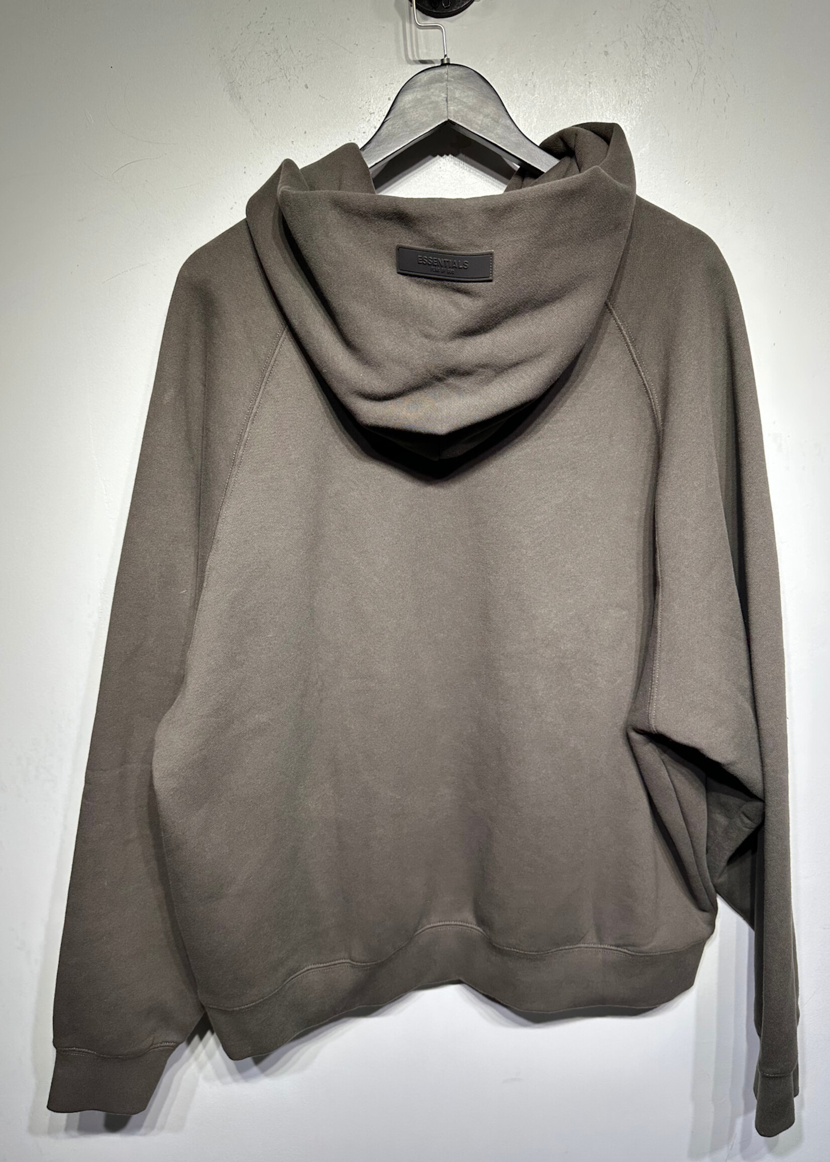 Essentials FOG Grey Front Logo Hoodie L