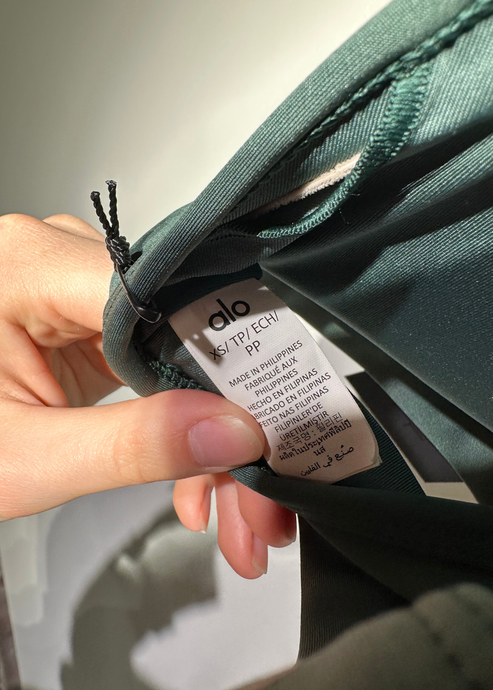 NWT Alo Green Sports Bra XS