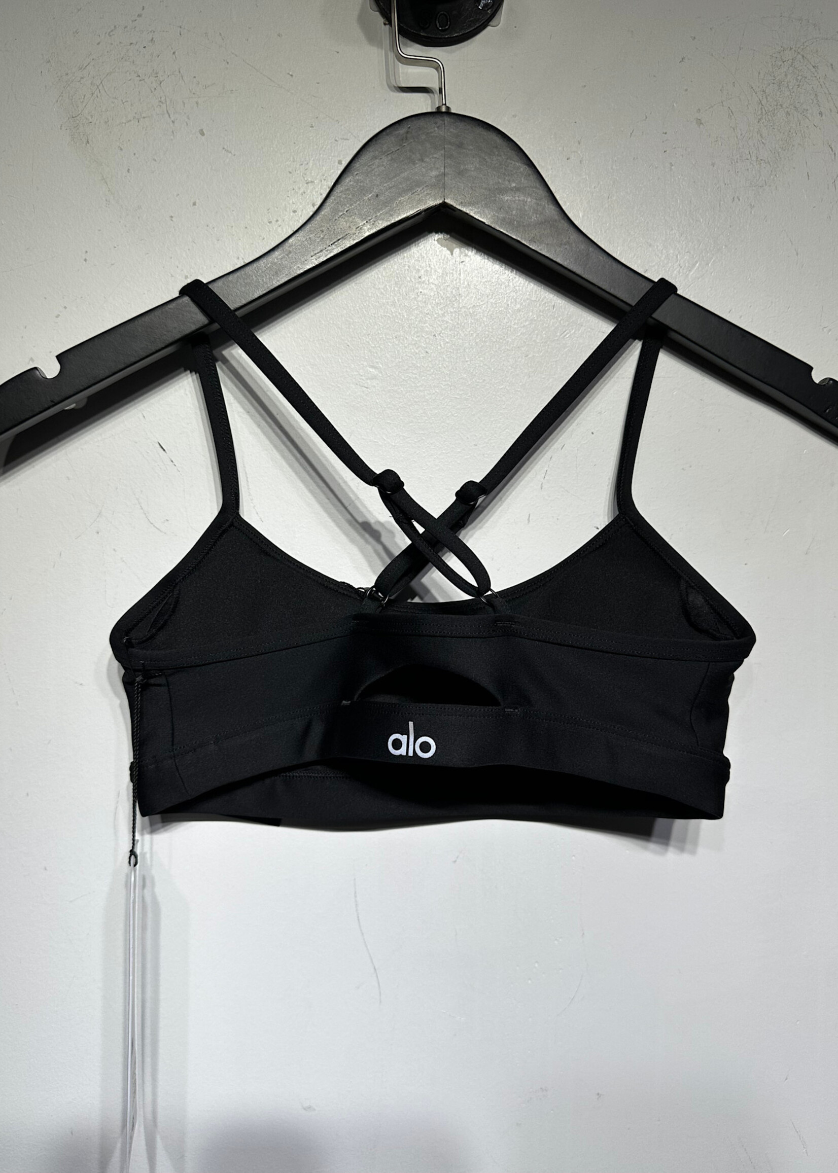 NWT Alo Black Sports Bra XS