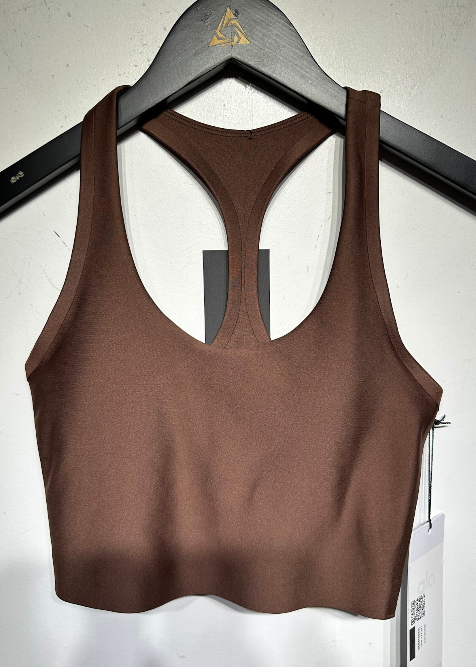 NWT Alo Brown Bra Tank XXS