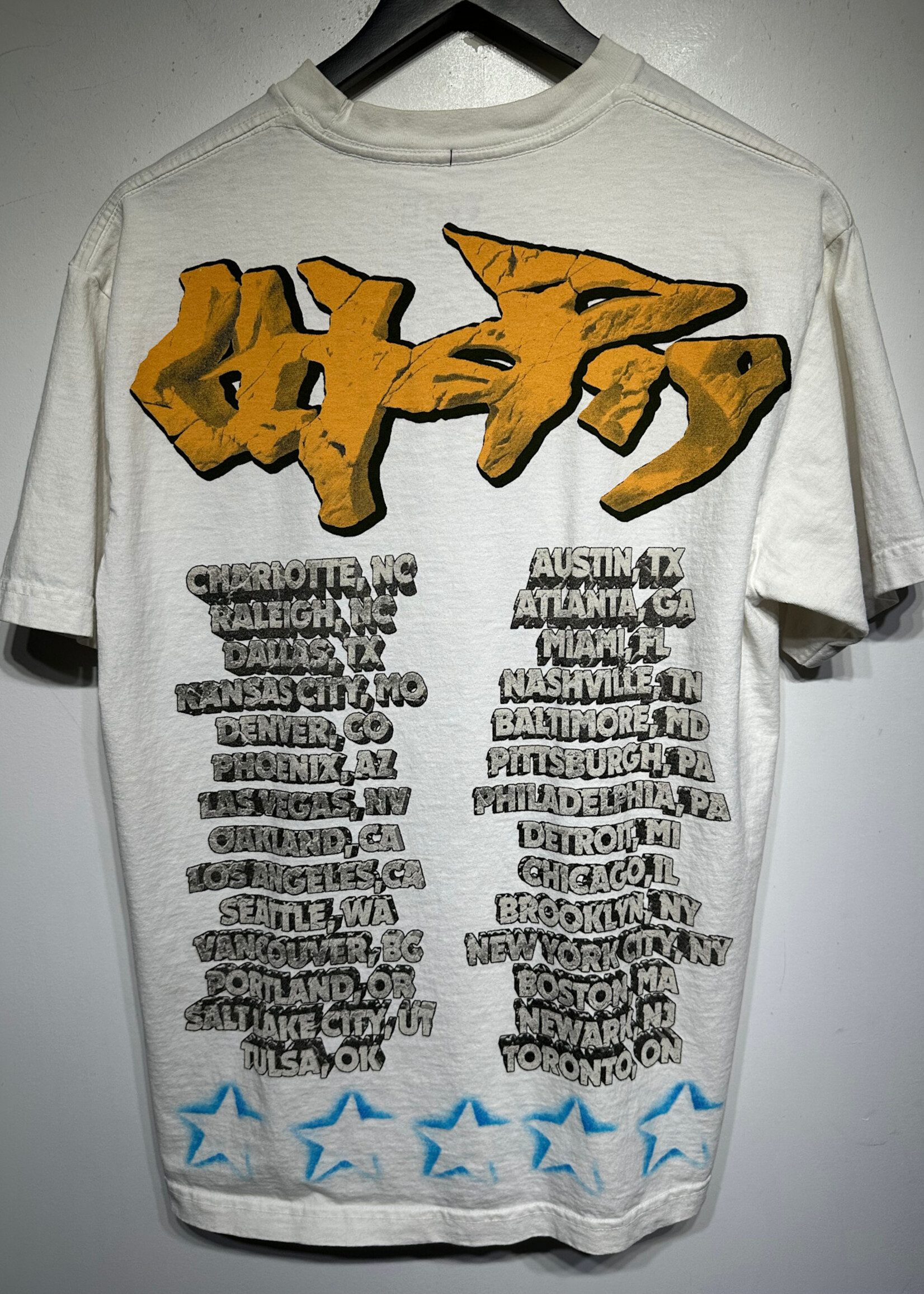 Travis Scott Circus Maximus White Tee Shirt M