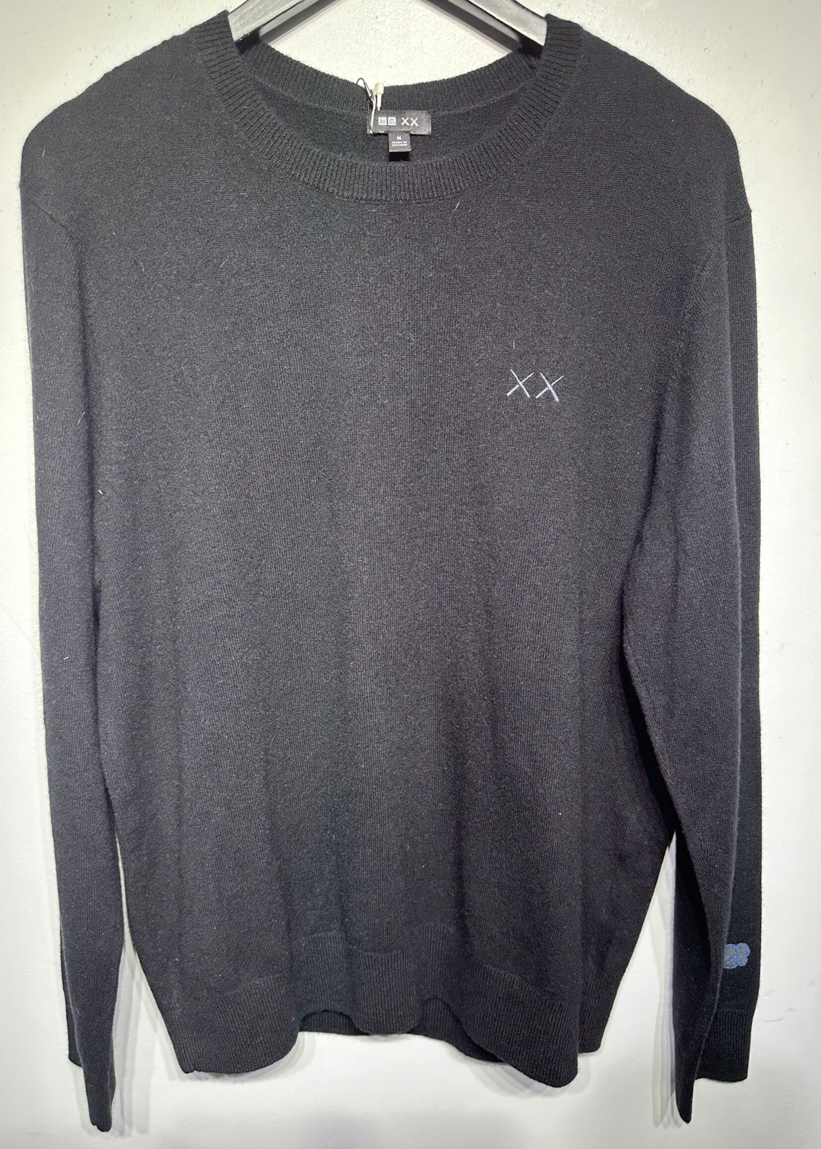 NWT Kaws Black XX Cashmere Sweater M