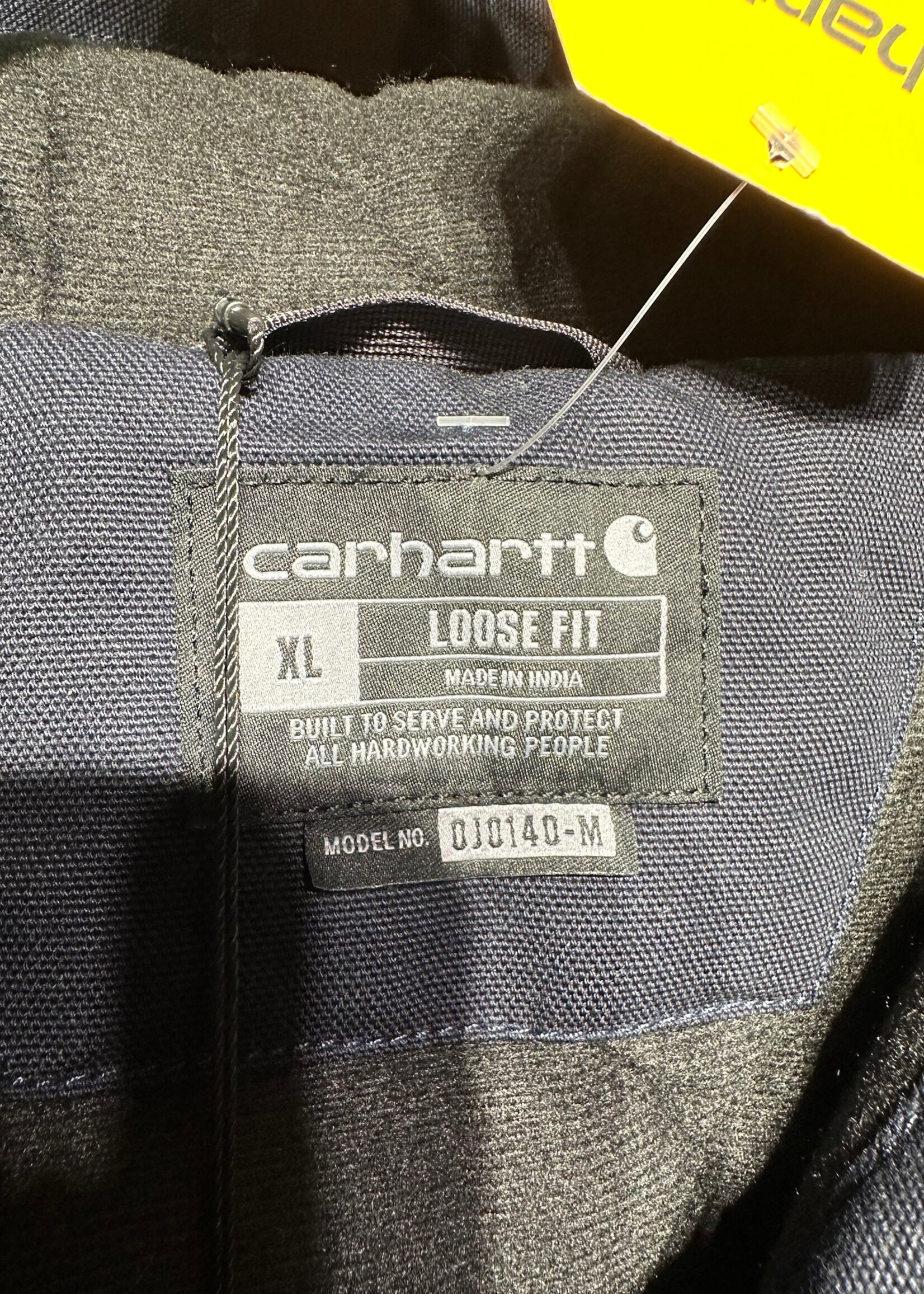 NWT Carhartt Navy Modelo Logo Canvas Jacket XL