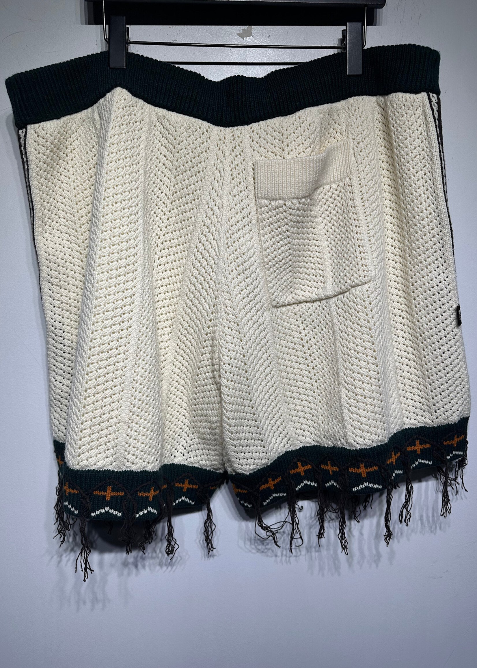 Adidas Clot NWT White Knit Shorts Masc 40