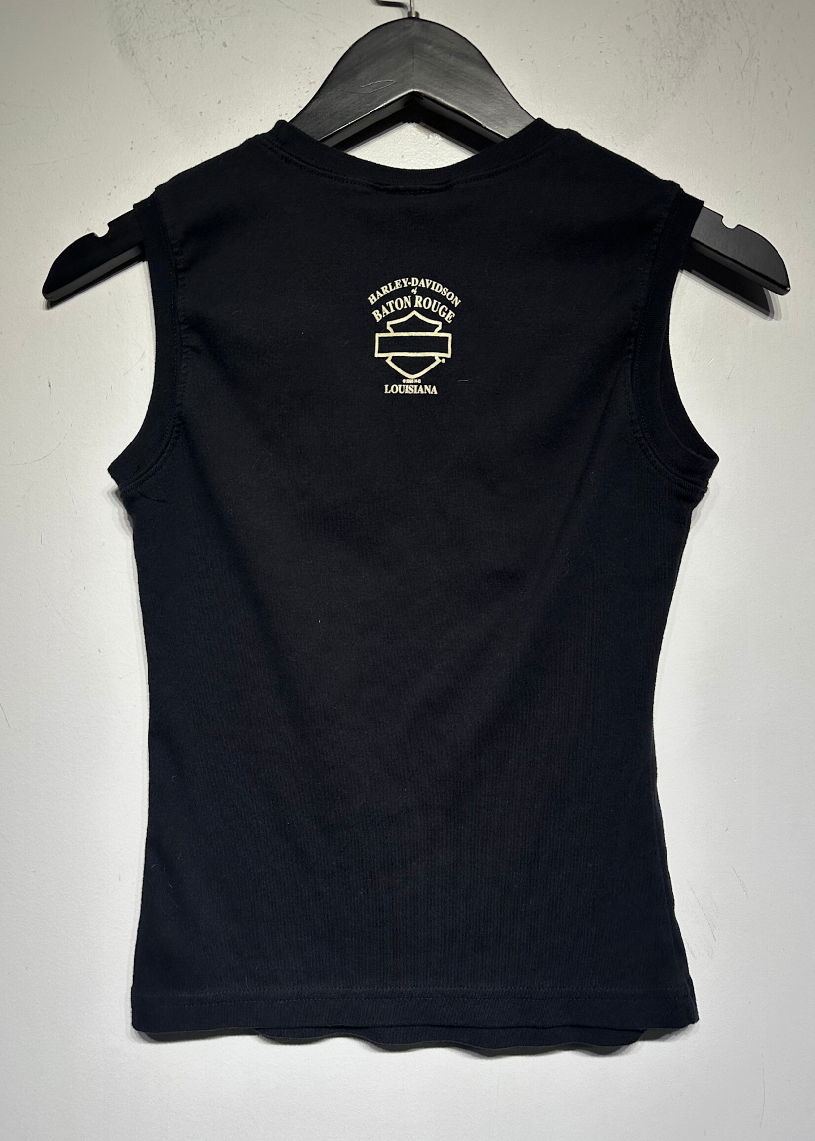 Harley Baton Rouge Black Tank Fem M