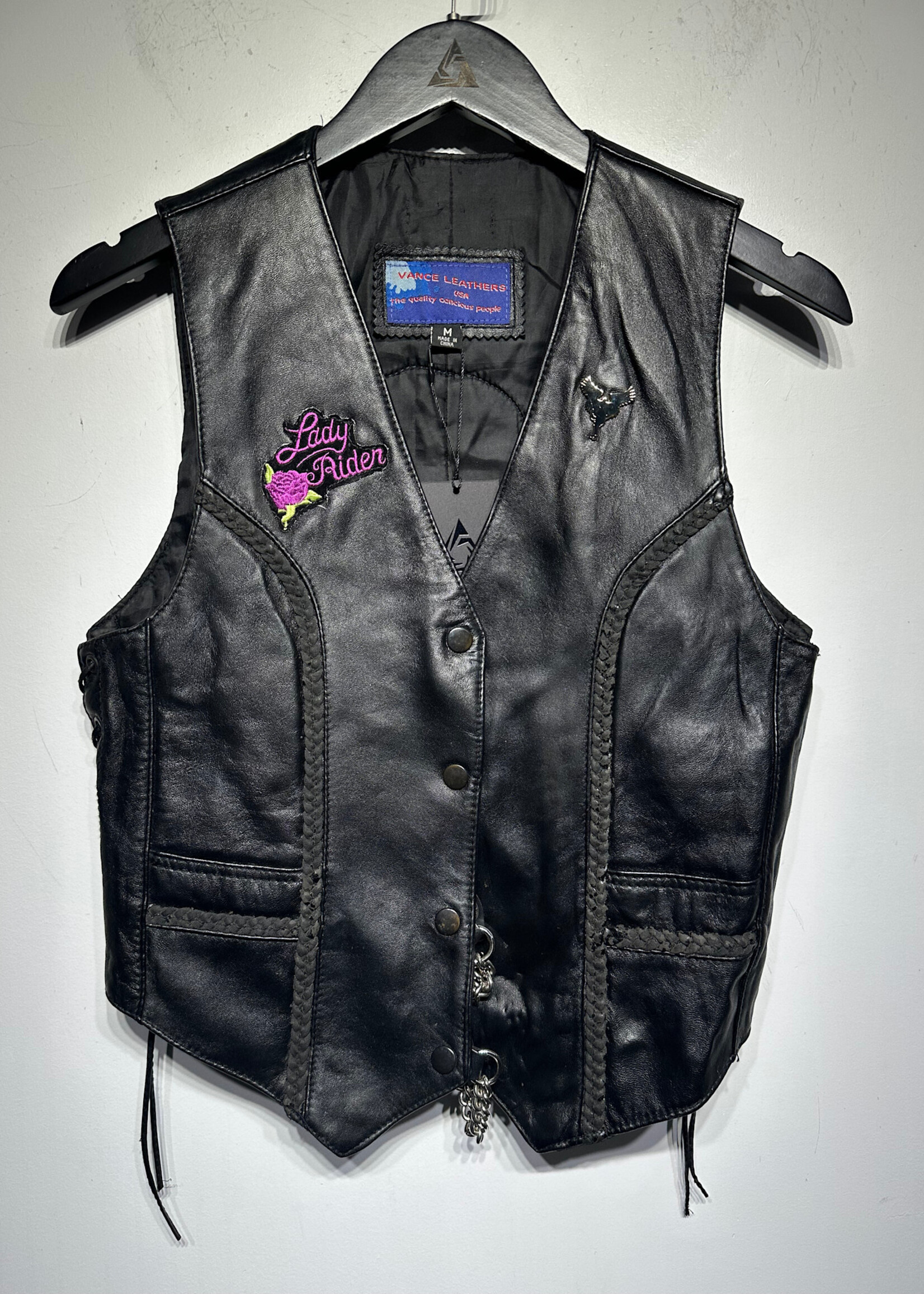 Vance Lady Rider Biker Vest Fem M