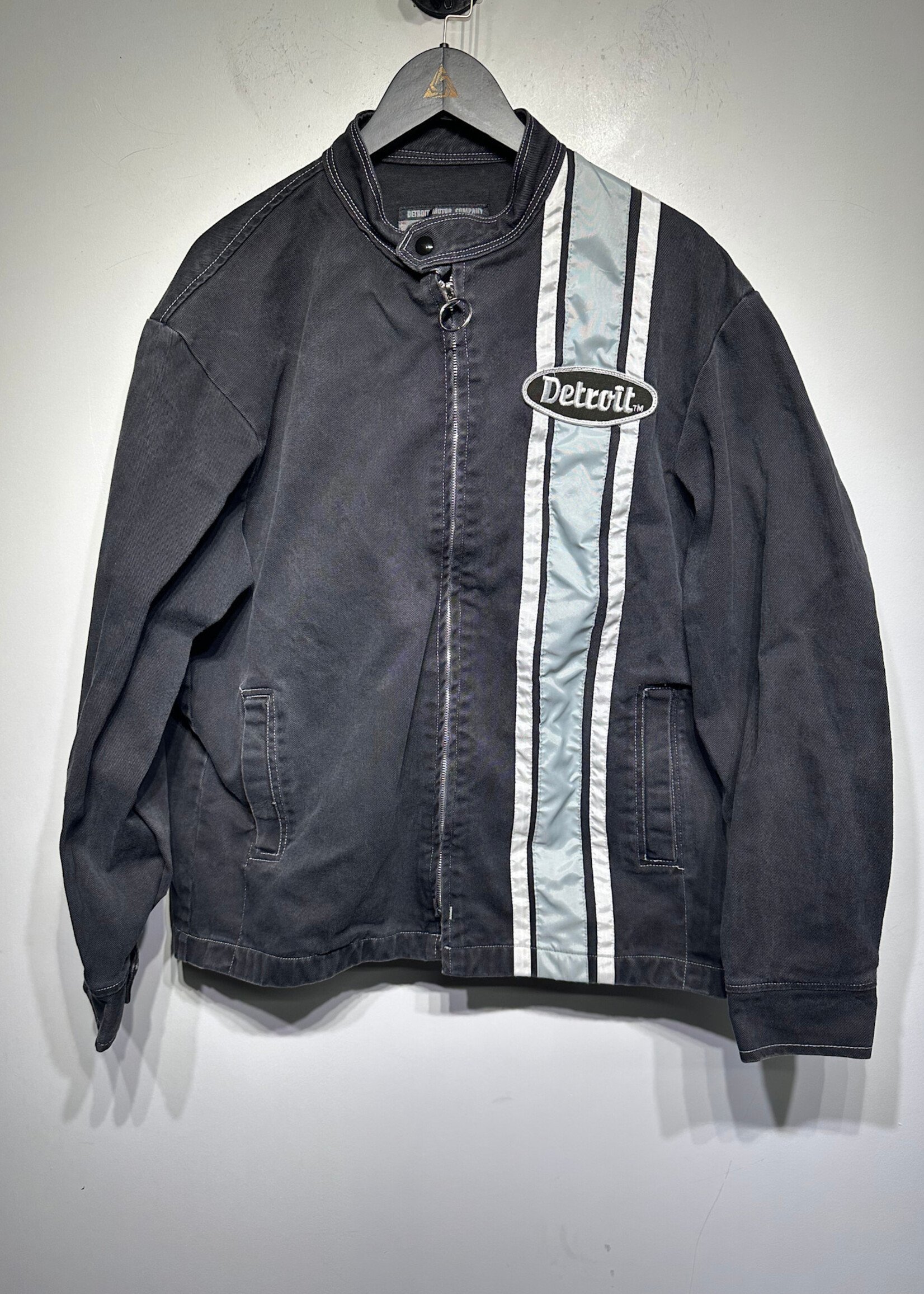 Detroit Motor Co Black Grey Jacket Masc M
