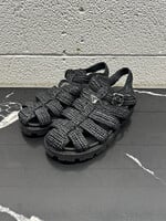 Prada Monolith Woven Sandals Masc 10.5