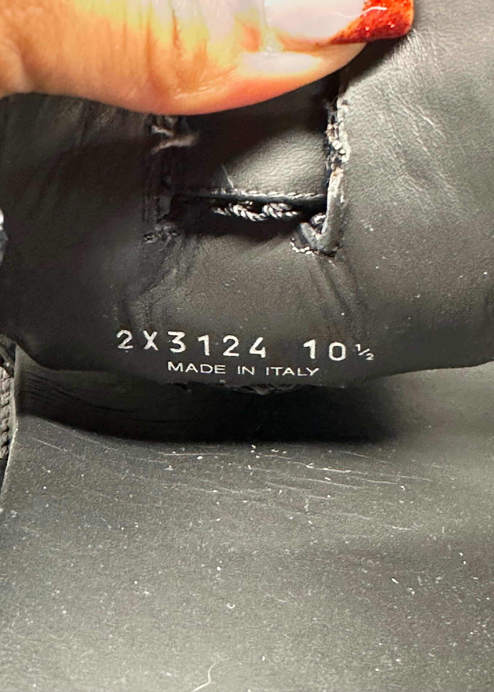 Prada Monolith Woven Sandals Masc 10.5