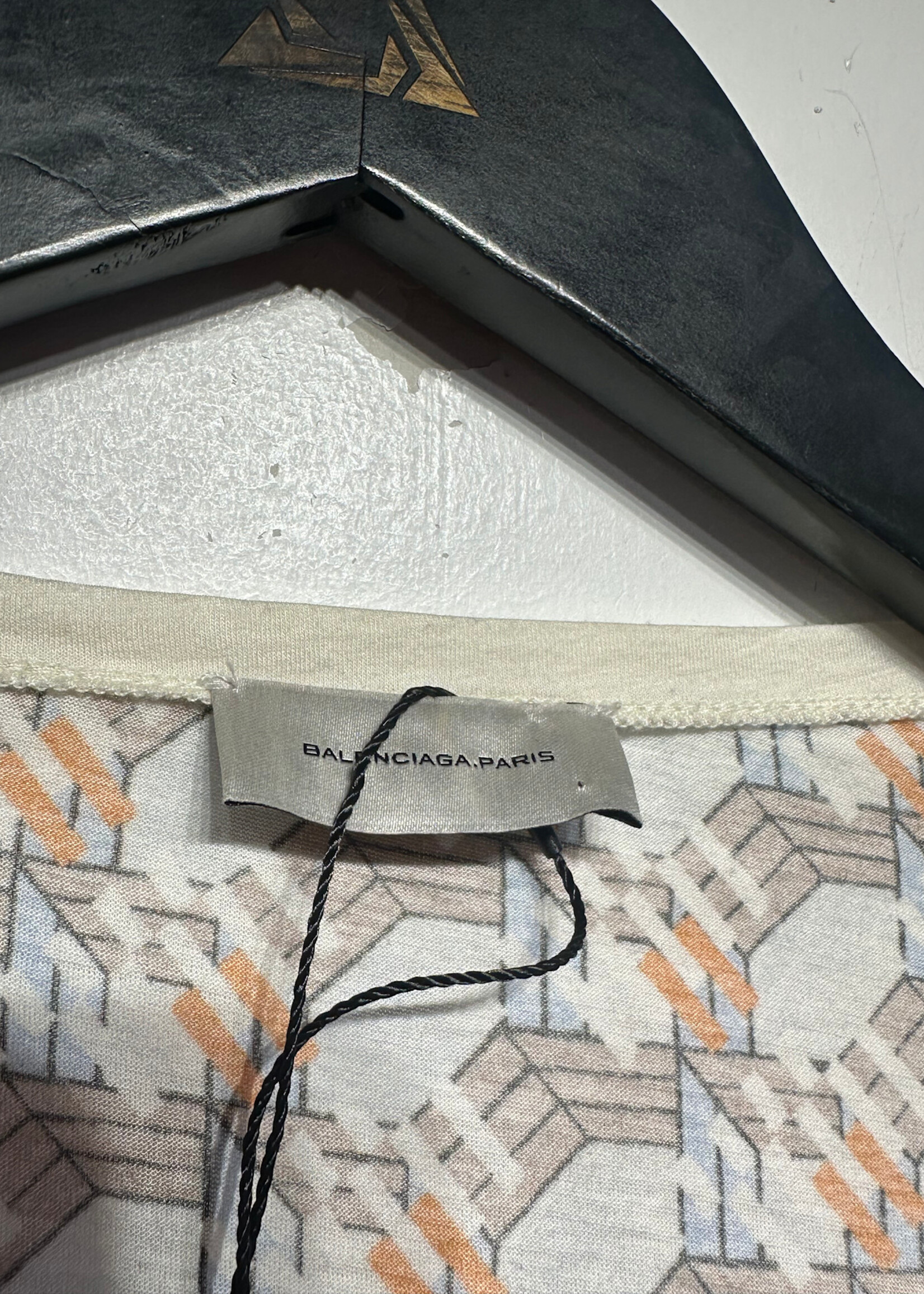 2010 Balenciaga Monogram Tee Fits Slim L/XL