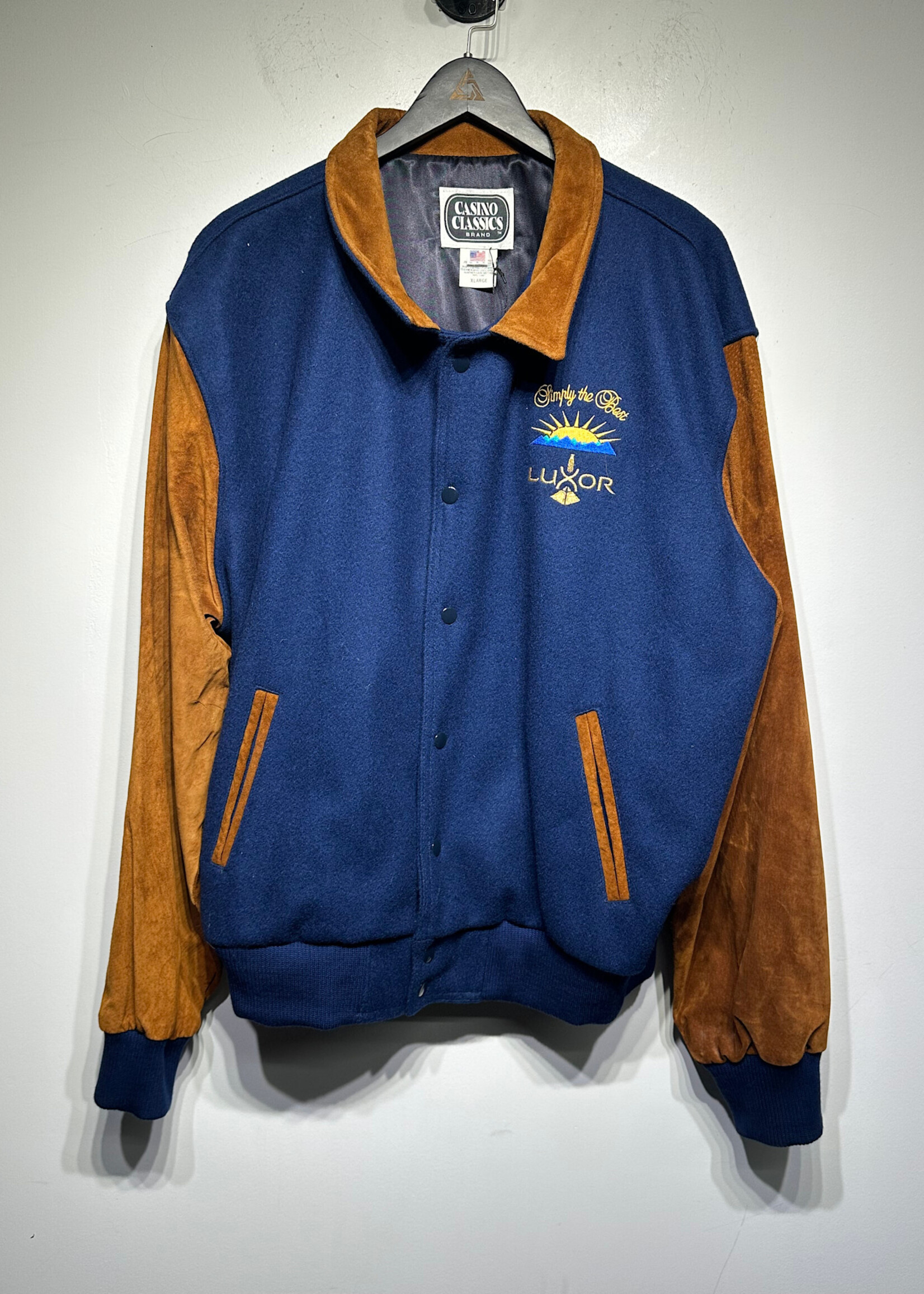 Luxor Vintage Suede Wool Jacket XL