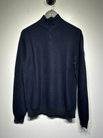 Chanel Uniform Navy Blue Q Zip Masc M
