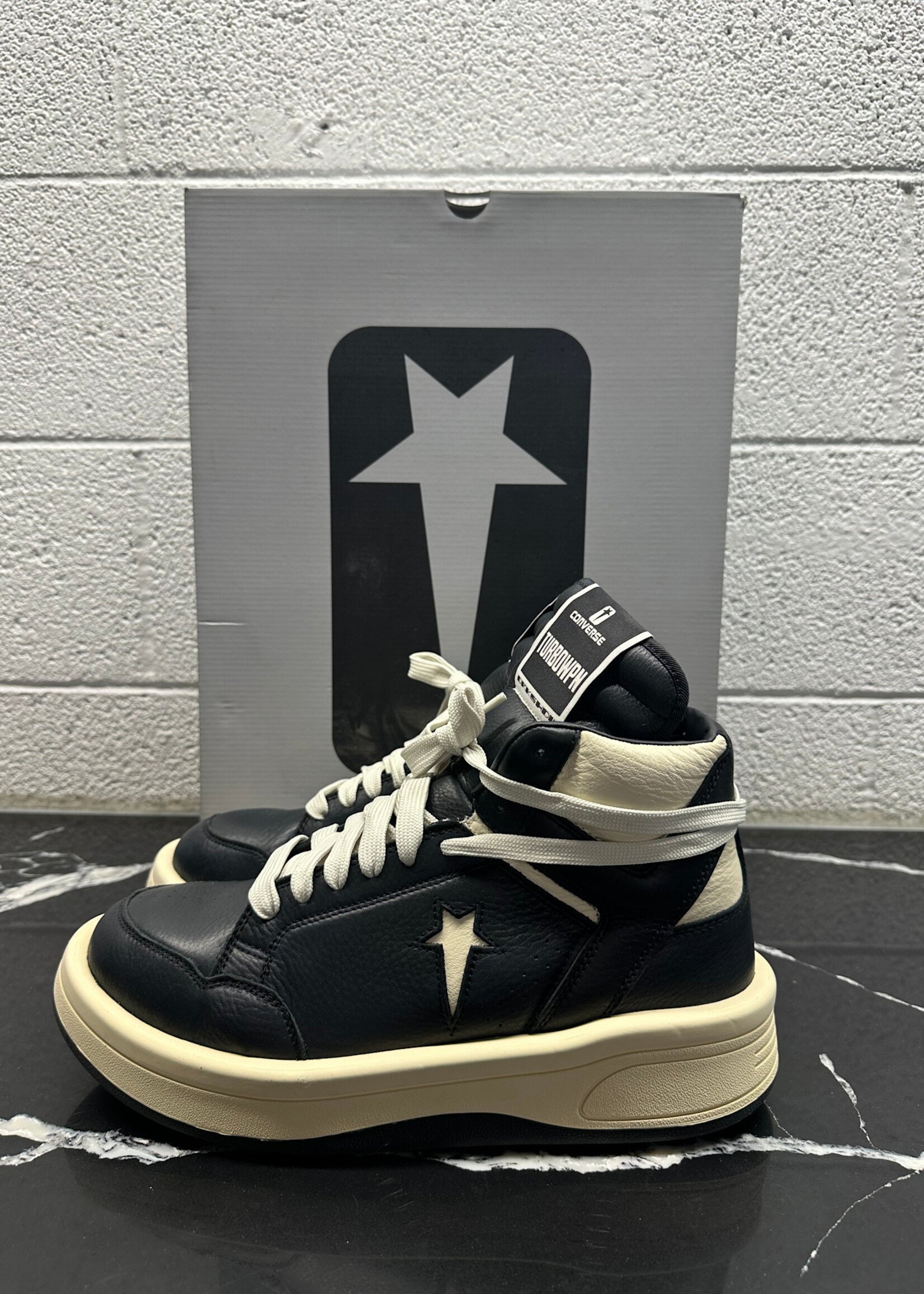Converse Rick Owens DRKSHDW Turbowpn Hi 11.5