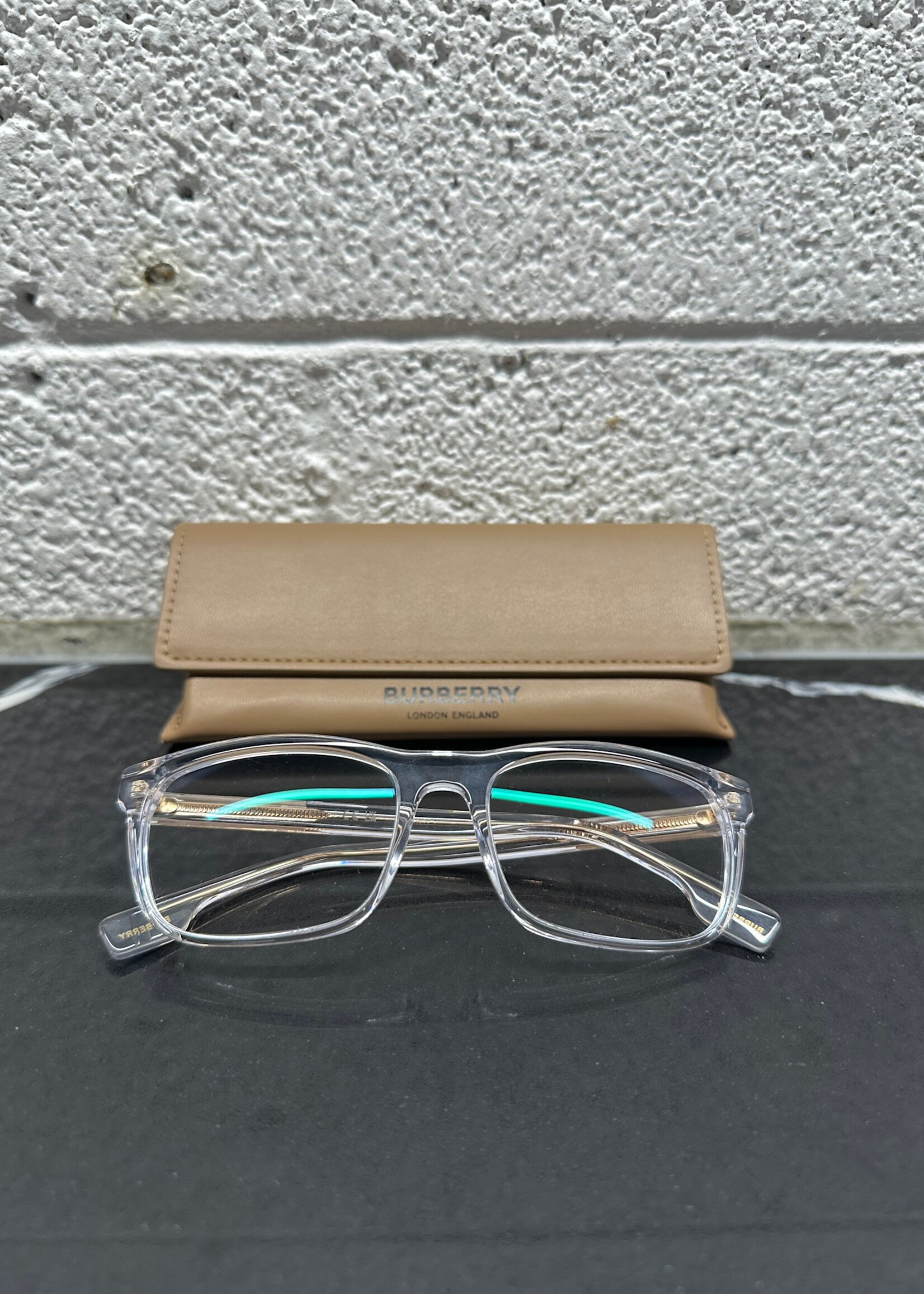 Burberry Clear 2334 Glasses W CASE