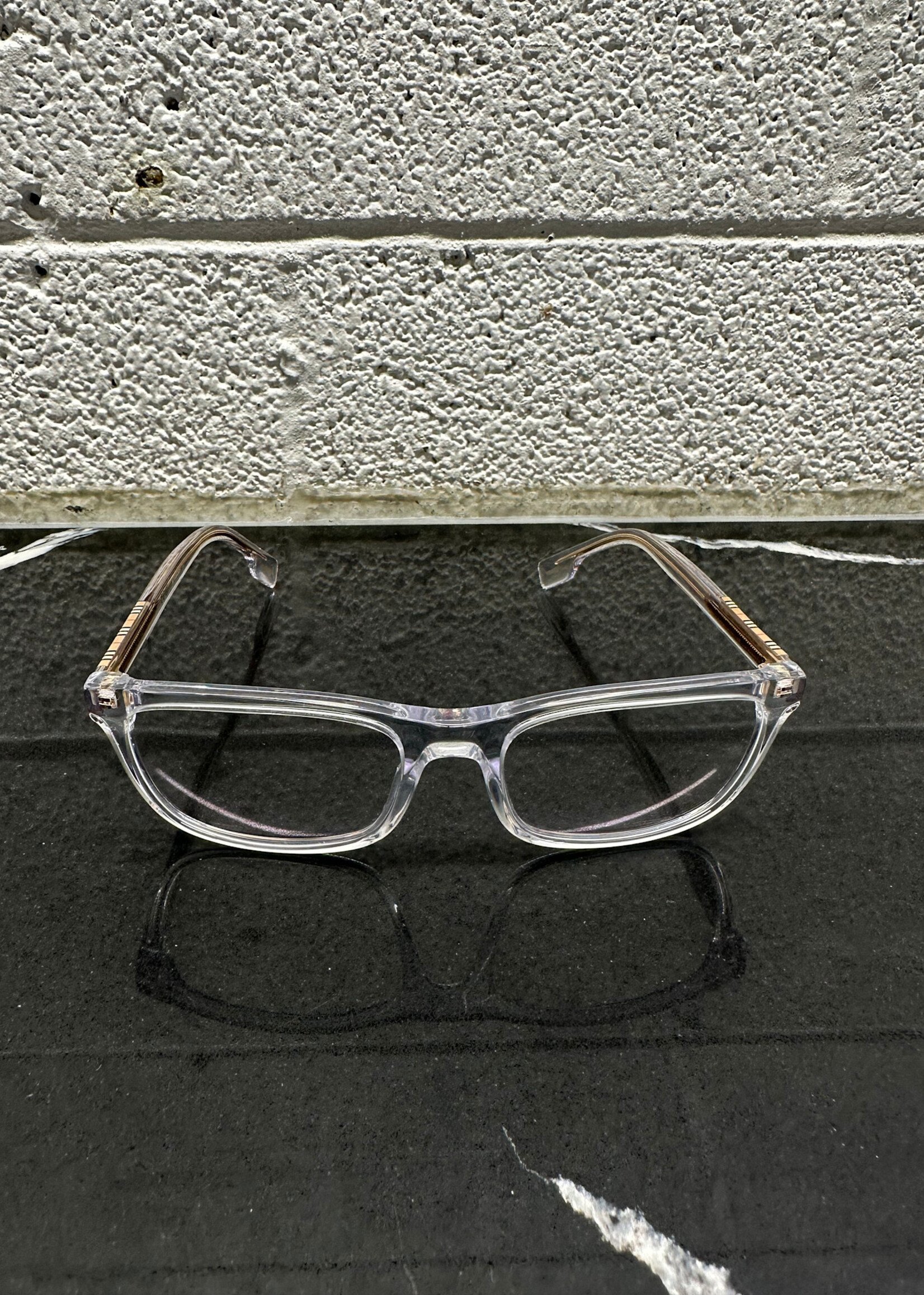 Burberry Clear 2334 Glasses W CASE