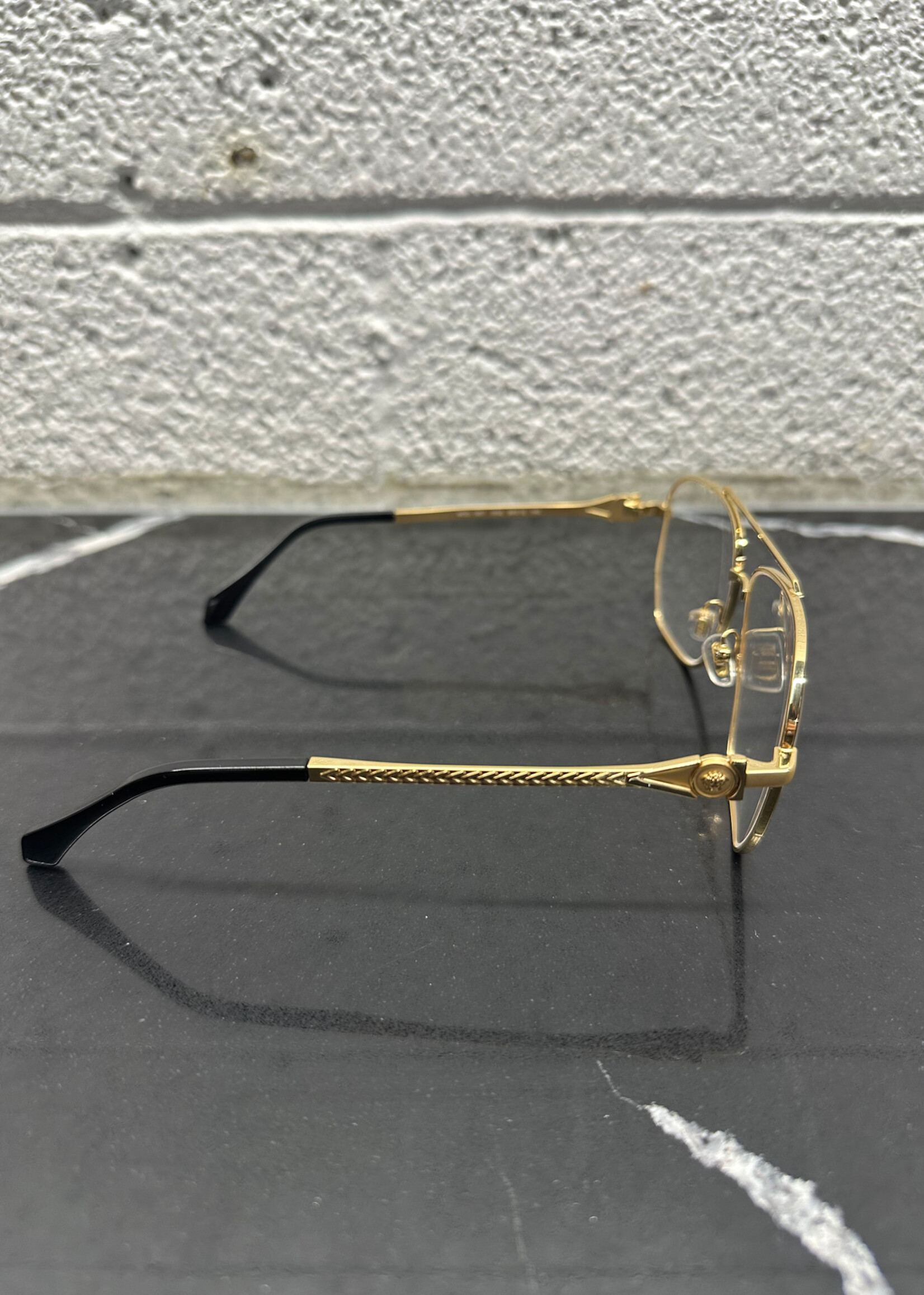 Versace Gold Rim VE13907 W CASE