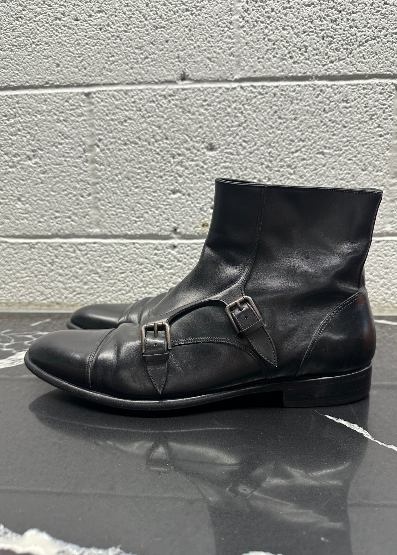 D&G Monk Strap Chelsea Boots Fits Masc 9