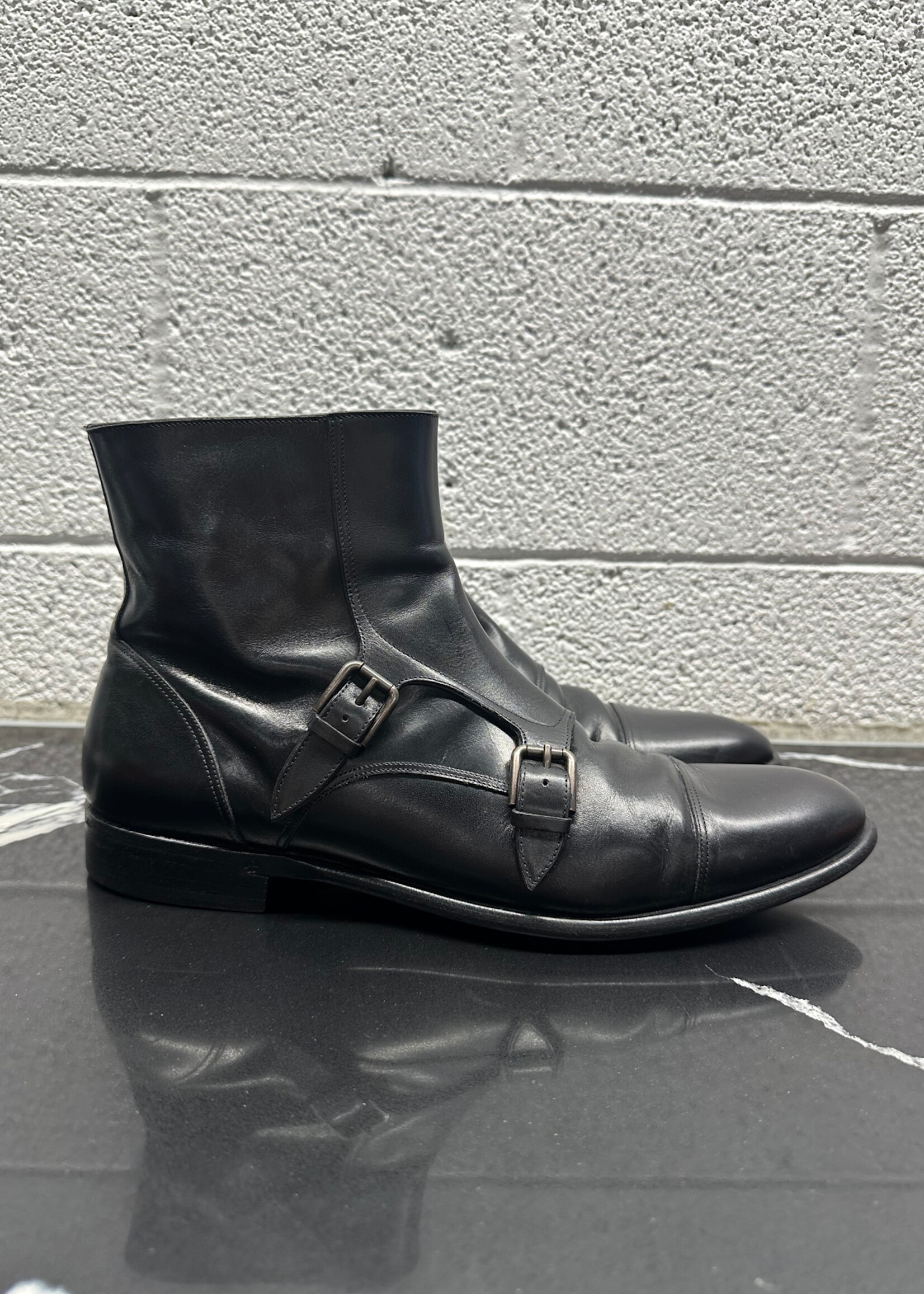 D&G Monk Strap Chelsea Boots Fits Masc 9
