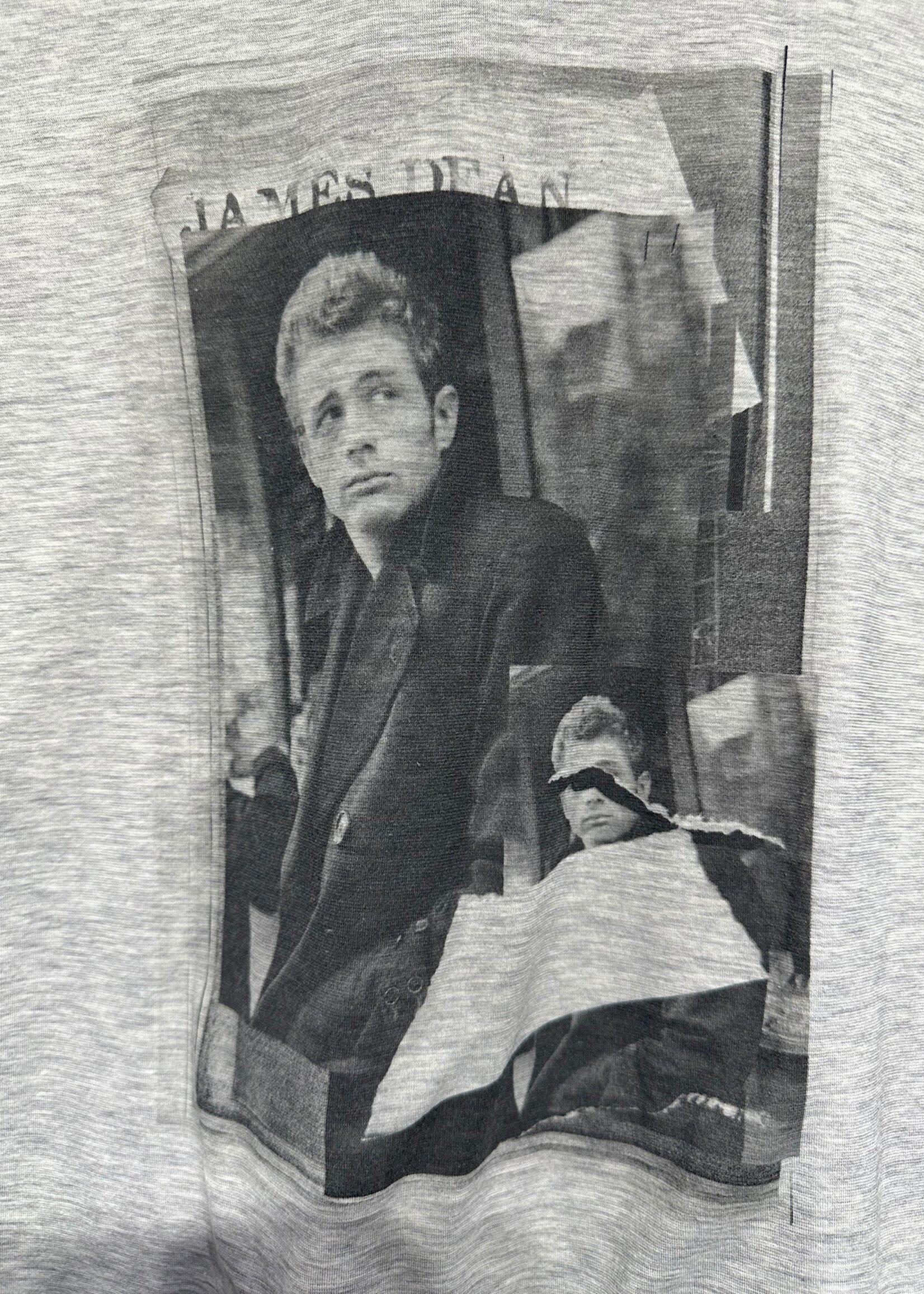 D&G James Dean Heather Grey Tee Fits Masc L AS IS