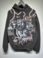 Darc Sport Wolves AOP Grey Hoodie M