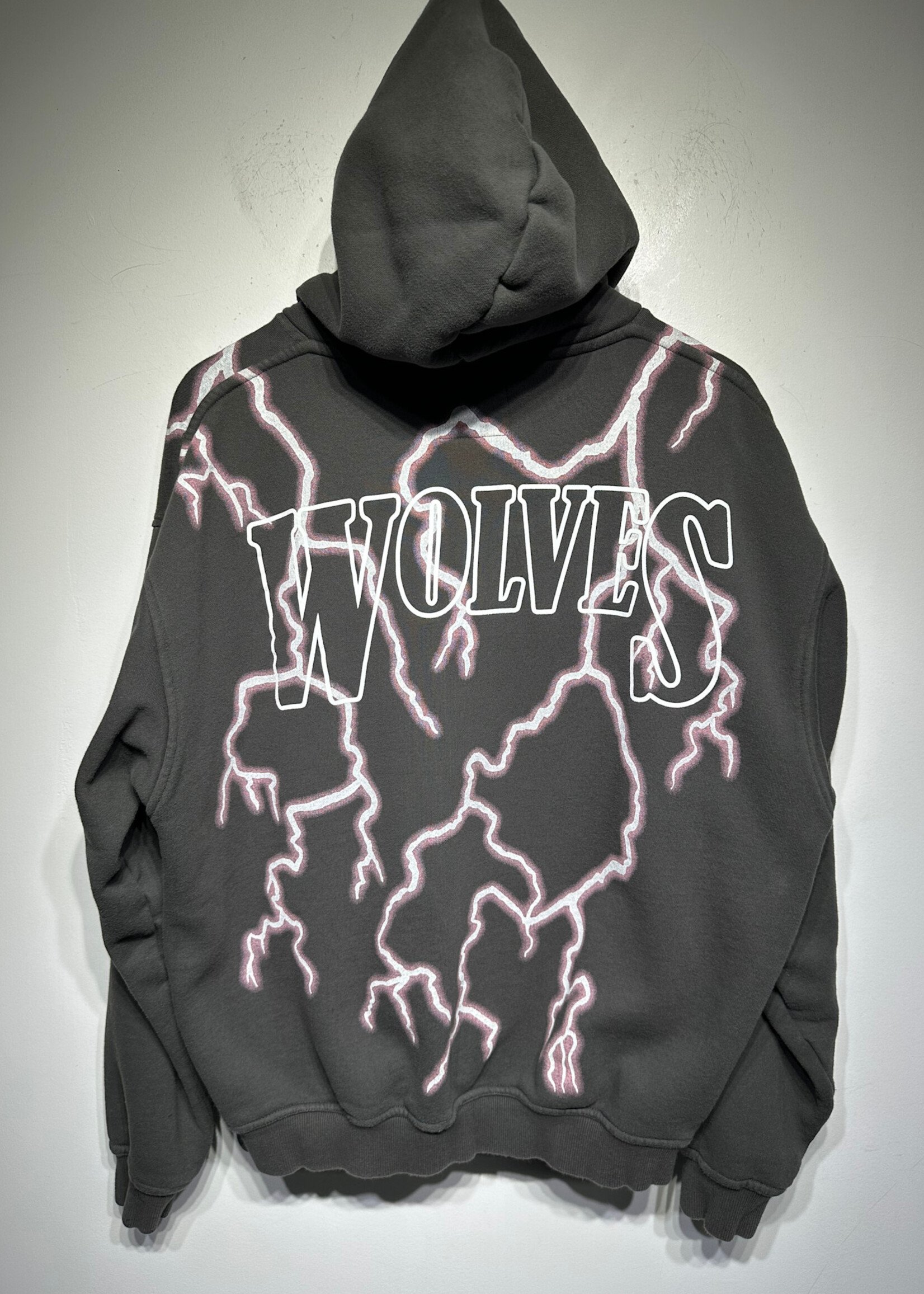 Darc Sport Wolves AOP Grey Hoodie M