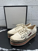 Gucci Platform Espadrille Sneakers Fem 40/9