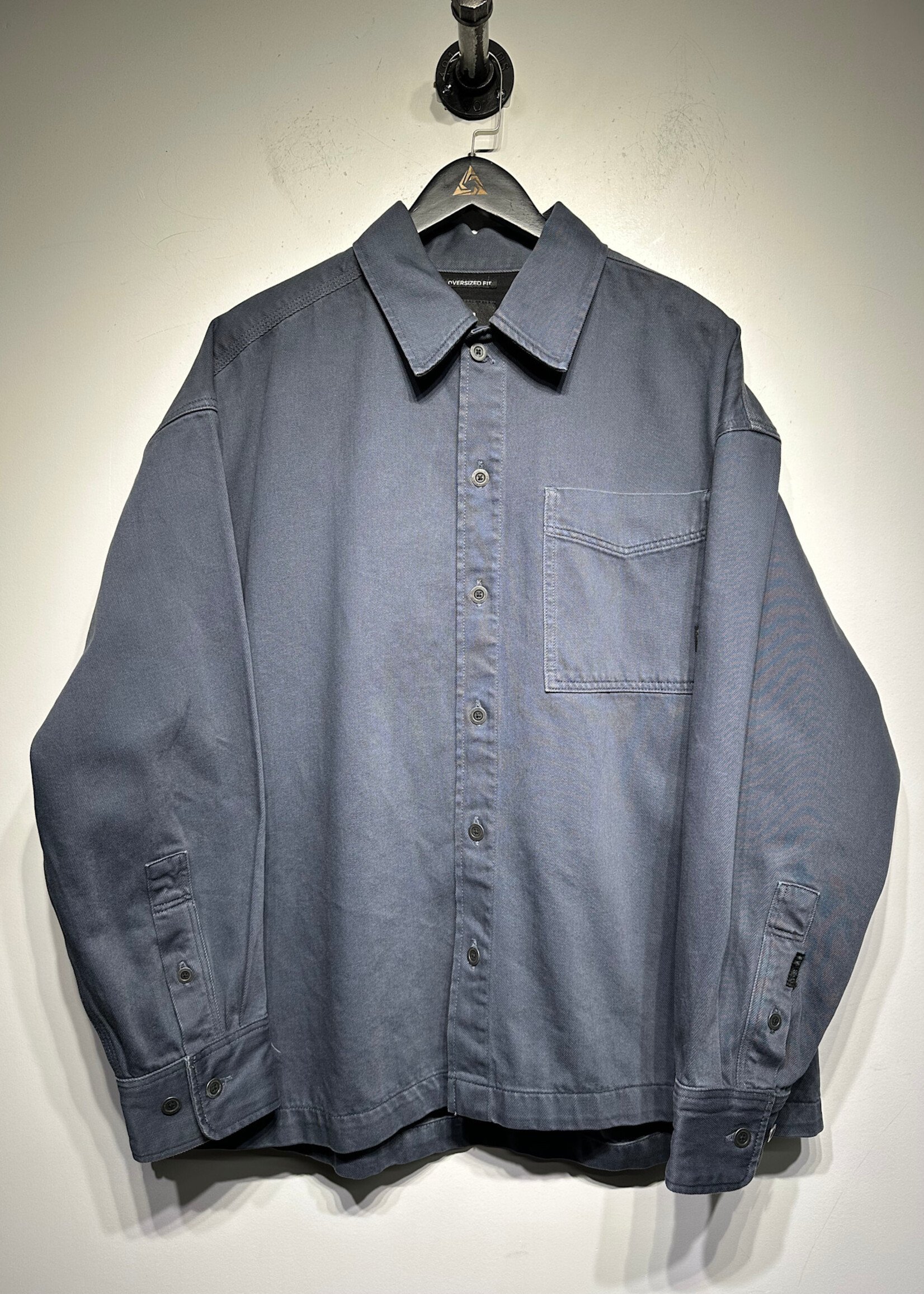 G-Star Grey Wash B/U Flannel L