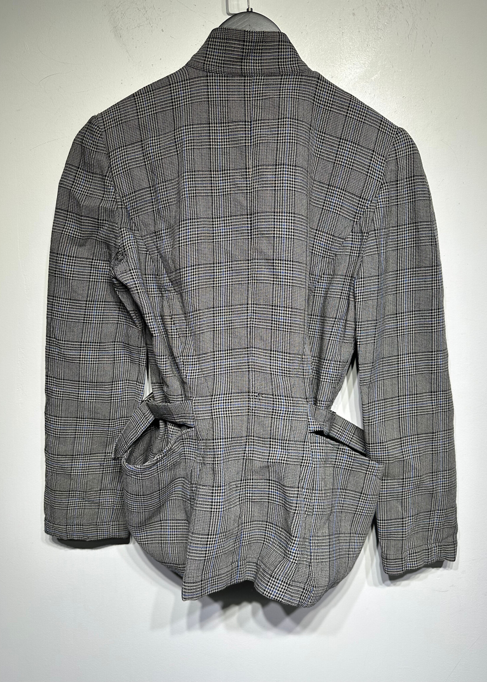 Mugler Vintage Plaid Blazer 36/XS