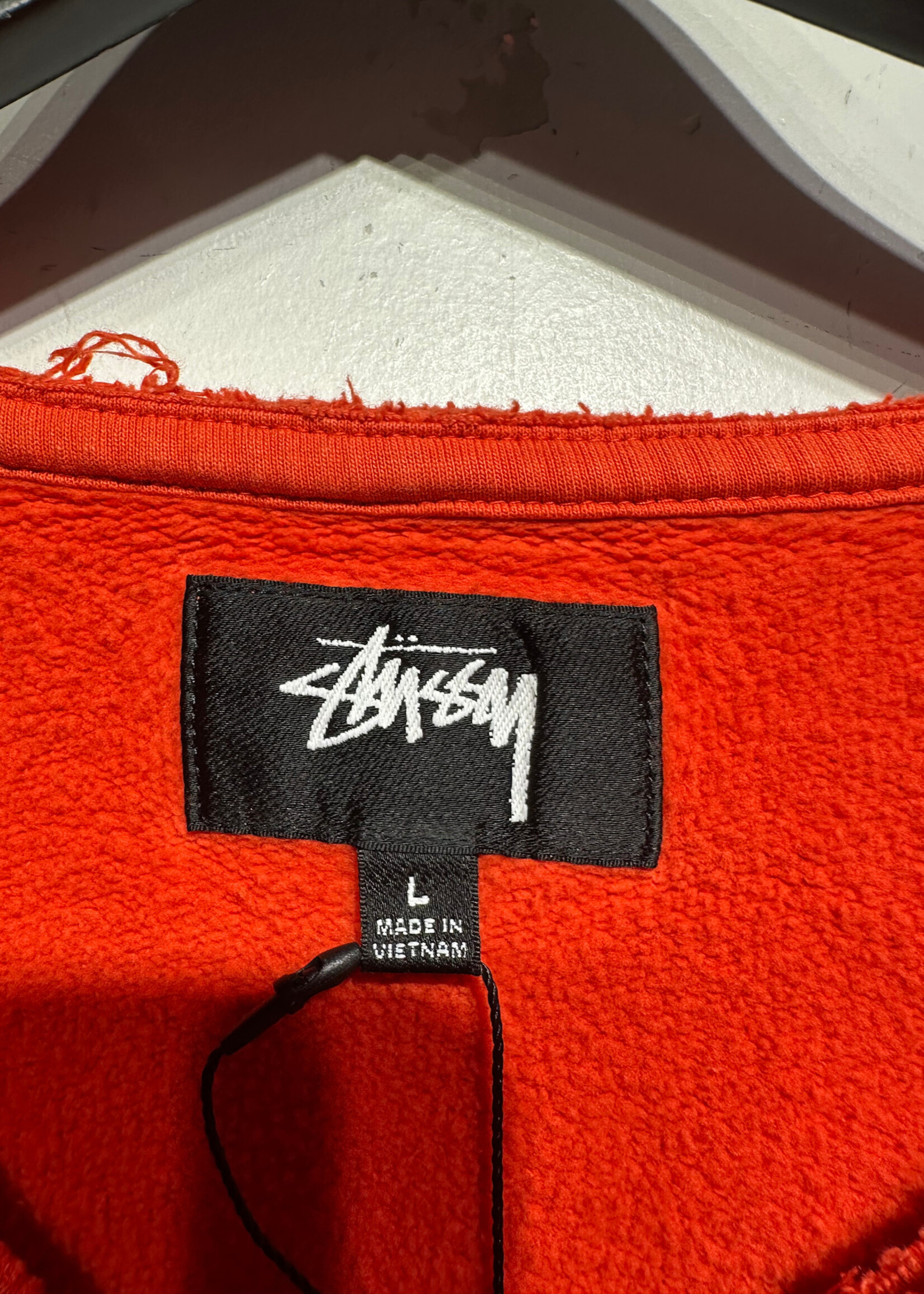 Stussy Orange SS Sweater L