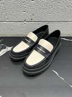 Coach Black White Cooper Loafers Masc 9.5