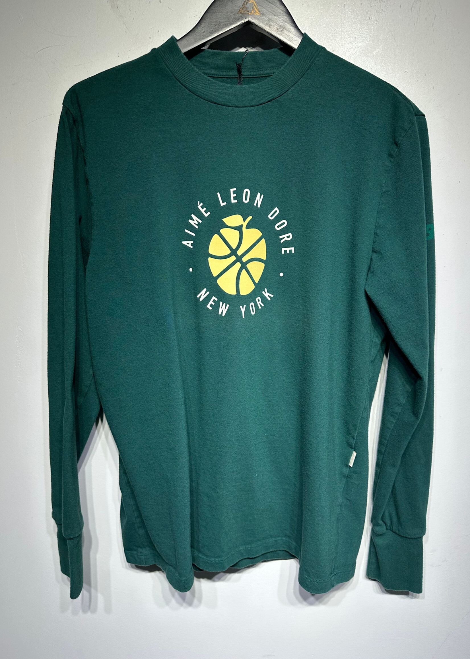 Aime Leon Dore Baketball Green LS Masc S