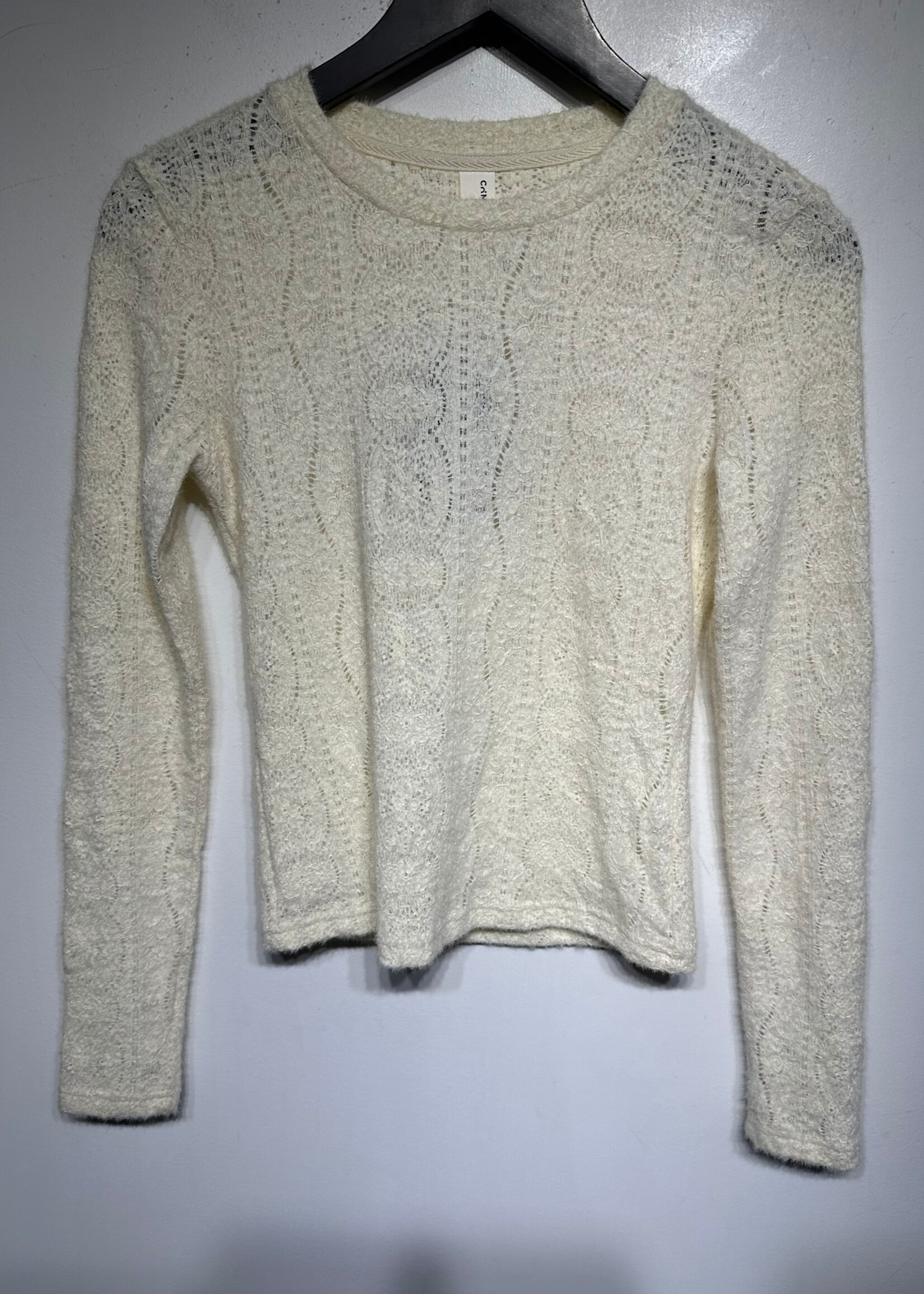 Commense White Cream Sweater S