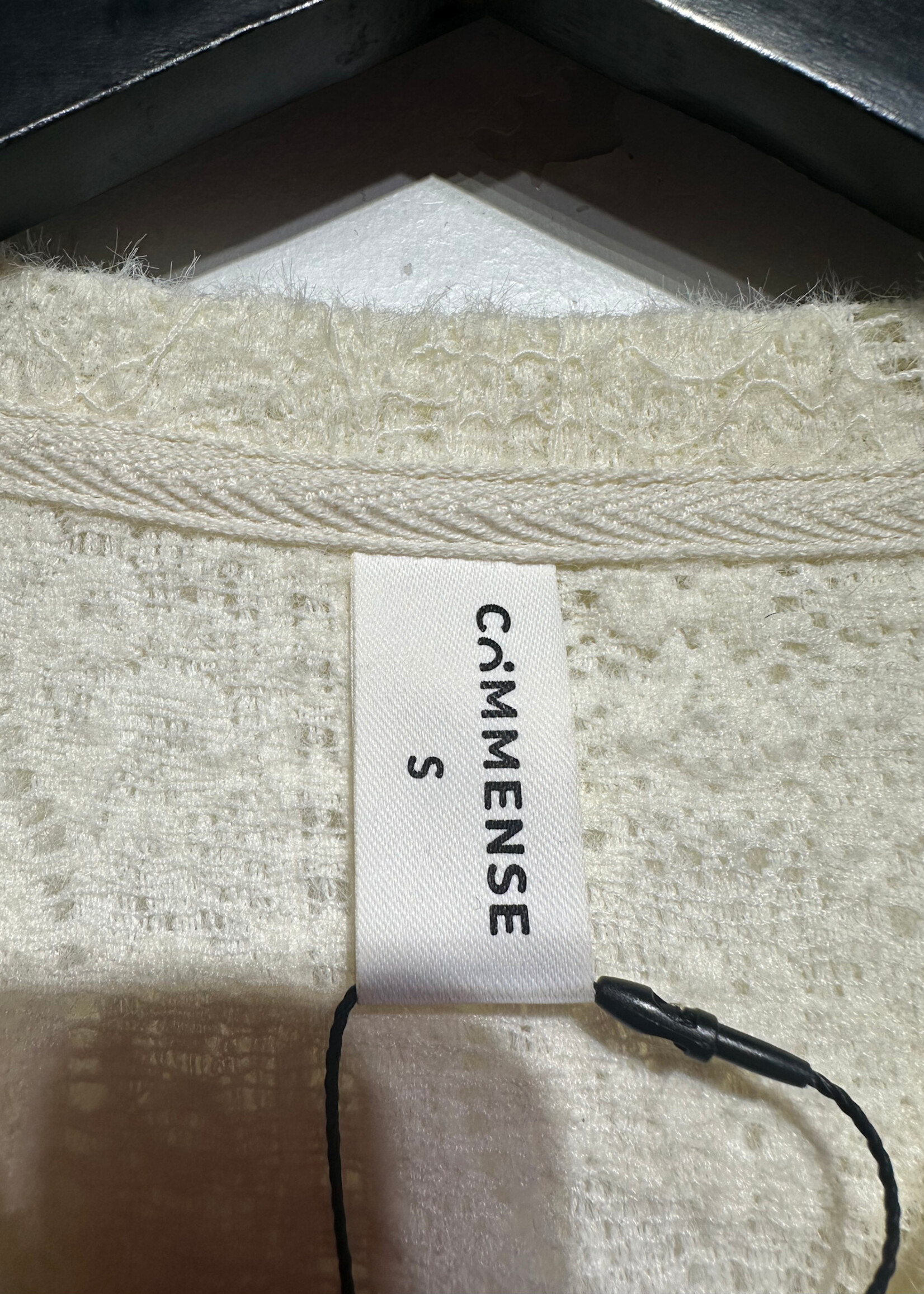 Commense White Cream Sweater S