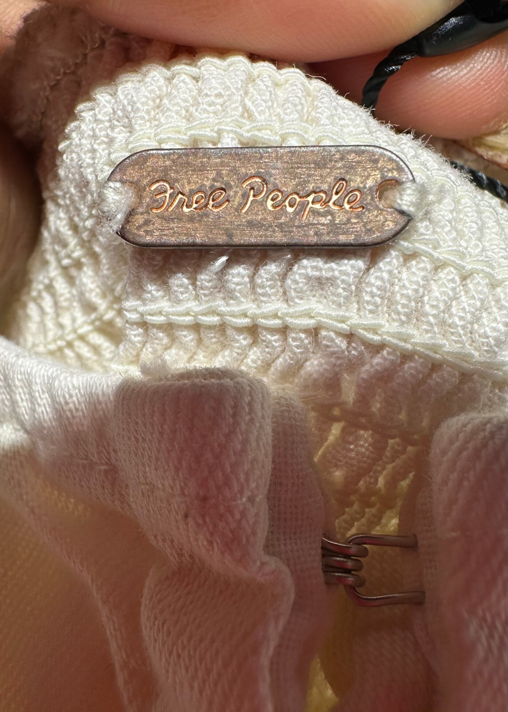 Free People Crème Babydoll Dress S