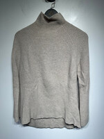 NAKEDCASHMERE CREAM KNIT TURTLE NECK L