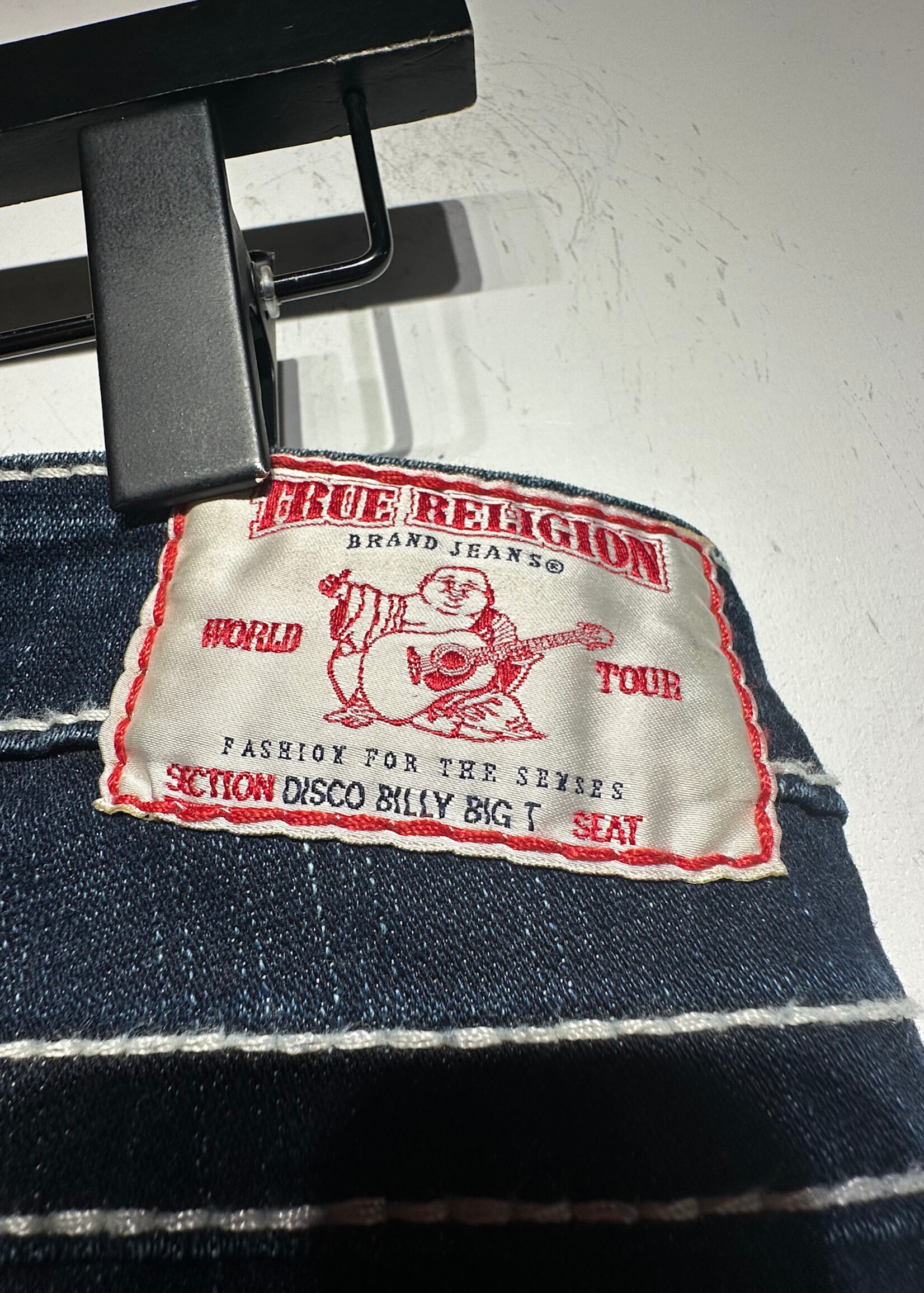 True Religion Disco Billy T Dark Wash Jean Fem 29