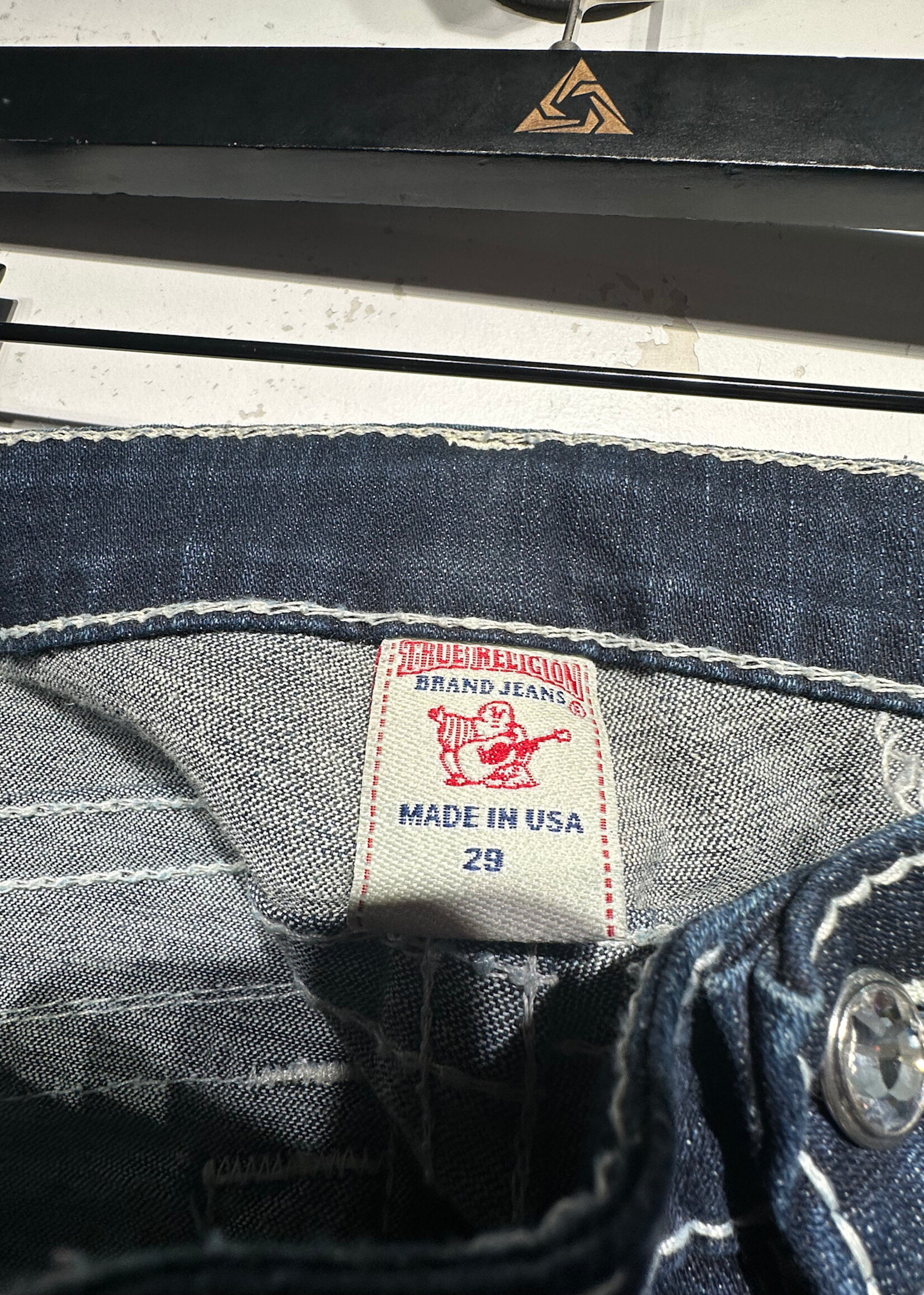 True Religion Disco Billy T Dark Wash Jean Fem 29